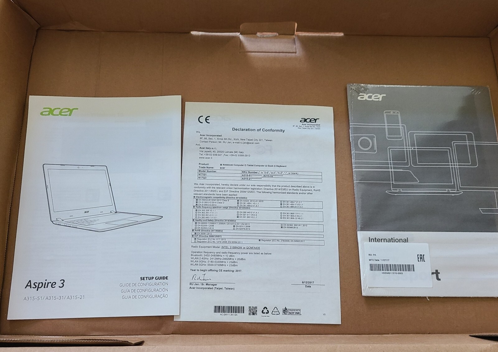 Acer Aspire 3 A315-21-95KF 15.6″ (1 TB, AMD A9 3.40 GHz, 6 GB) Laptop – Black