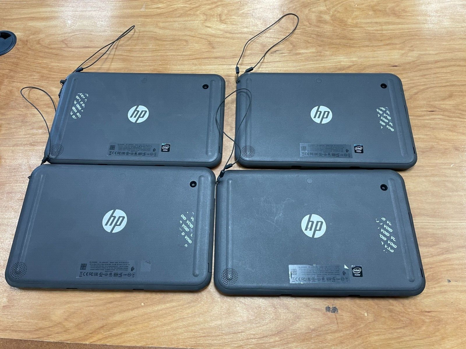 Lot 4 HP Pro Slate 10 EE G1 Tablet 10″ Intel Atom With Chargers | Read|