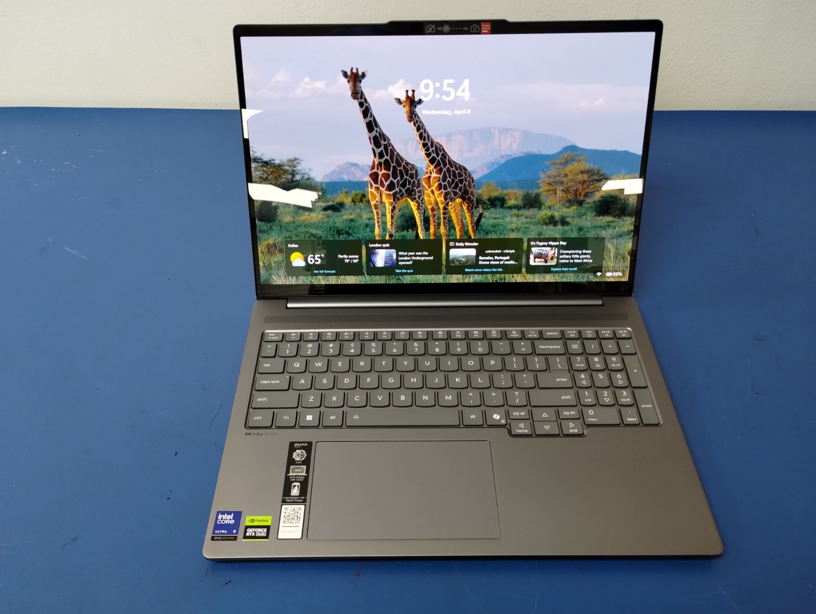Lenovo IdeaPad Pro 5 16IAH10, Intel Core Ultra 9 285H, 32 GB RAM, 1 TB NVMe SSD