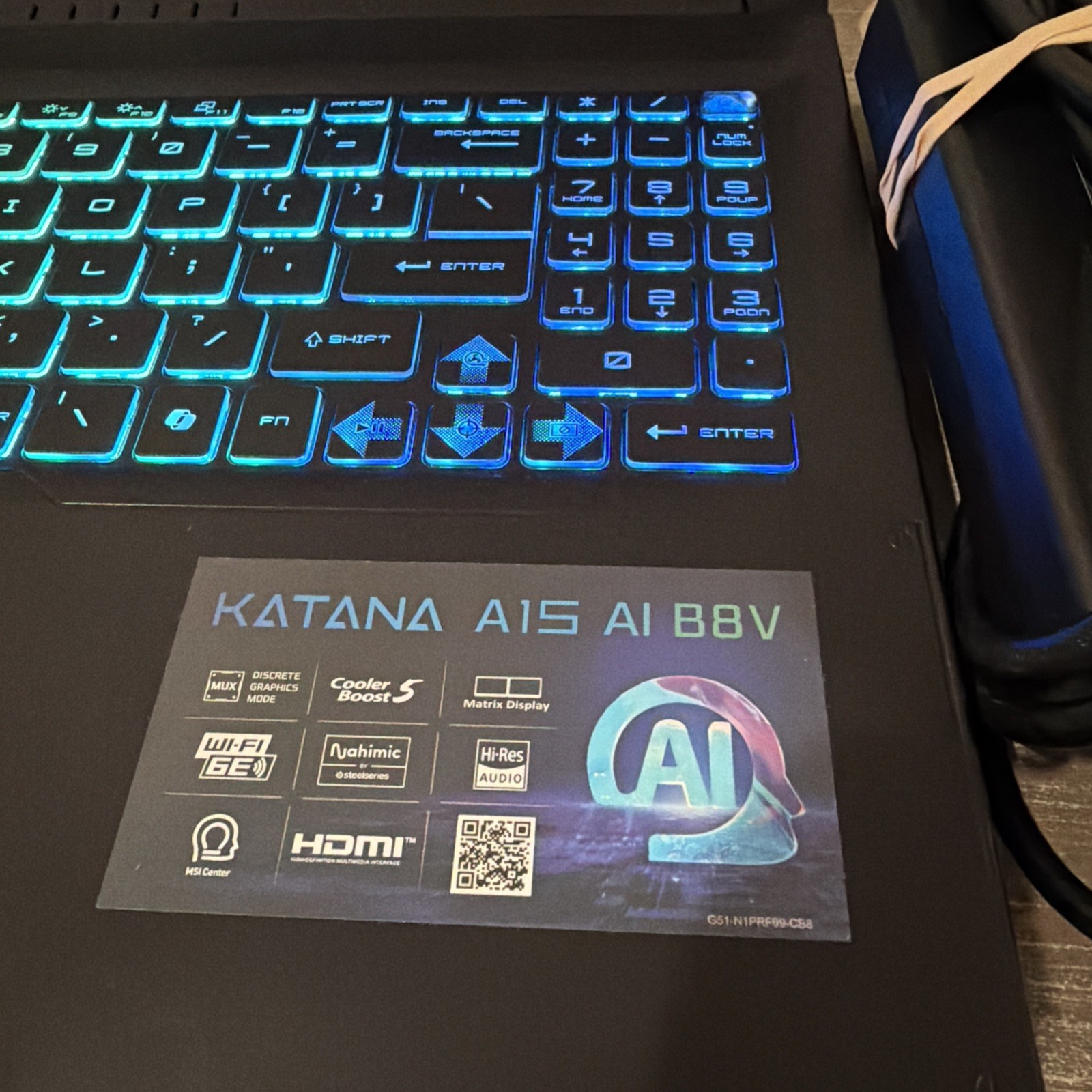 MSI Katana A15 AI Gaming Laptop AMD Ryzen 9 8945HS RTX 4070 16GB 1TB 15.6″ WIN11