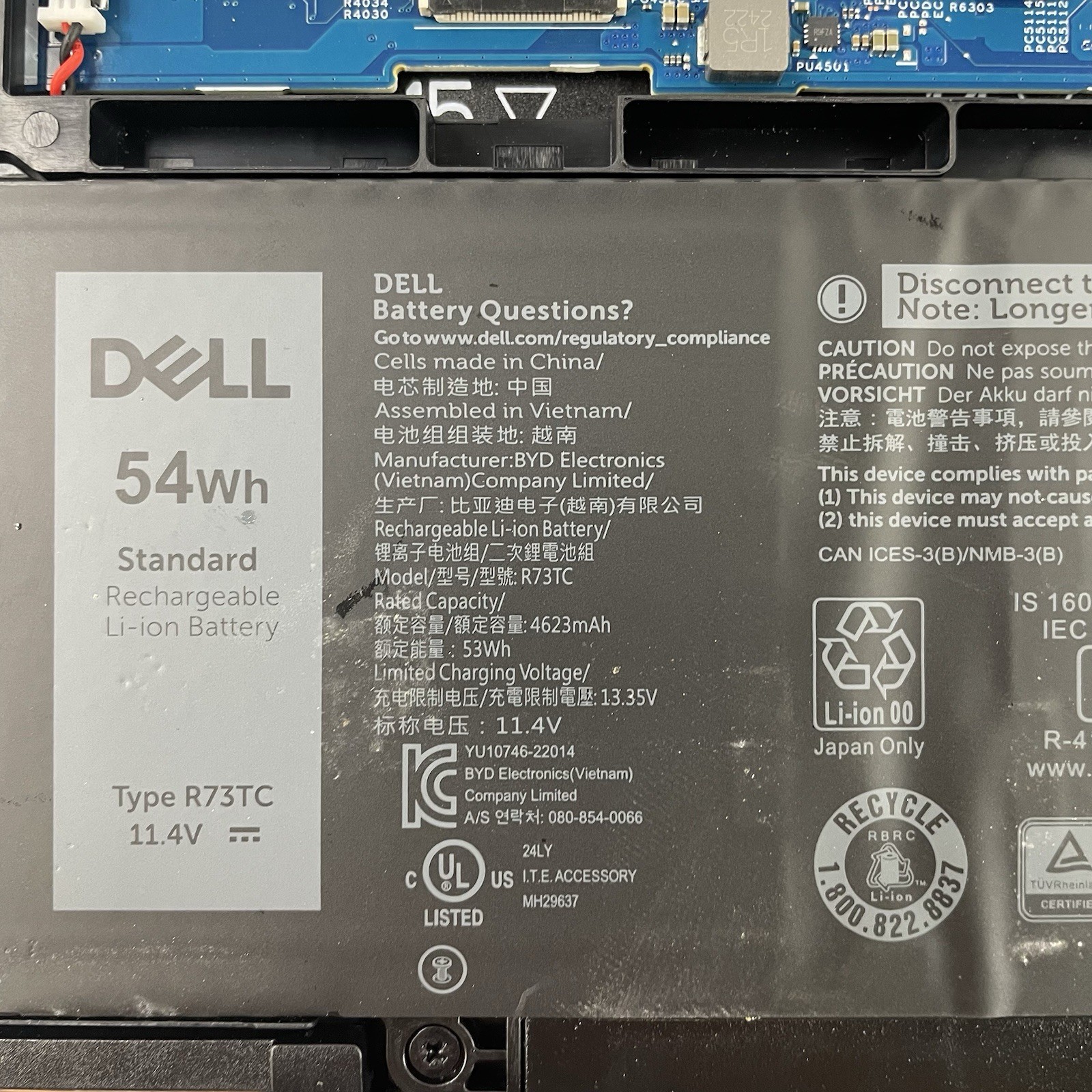 Dell Latitude 5550 15.6″ Ultra 7 155U 2.10 GHz No SSD/OS/AC/RAM – READ