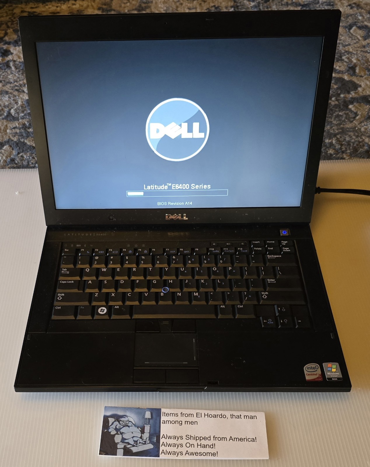 Dell Latitude E6400 2GB Ram 80GB HDD 2.40Ghz C2D P8600 Windows XP RS-232 Working