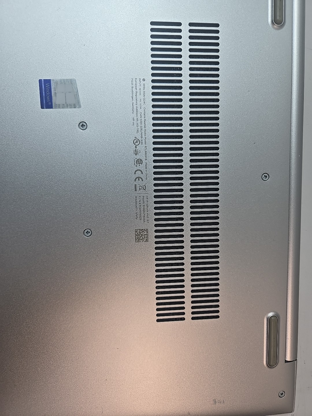 HP ProBook 445 G7 | AMD Ryzen 5 4500U /16GB RAM | 256GB SSD | 15.6 | Win 11 Pro