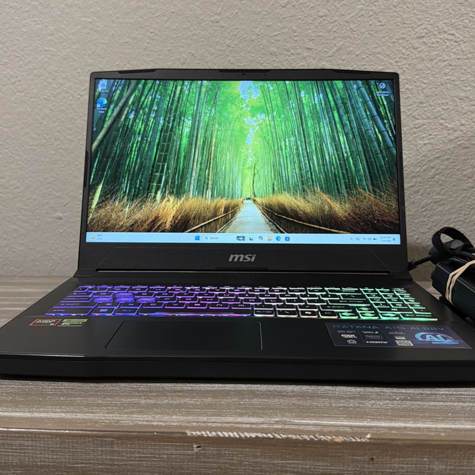 MSI Katana A15 AI Gaming Laptop AMD Ryzen 9 8945HS RTX 4070 16GB 1TB 15.6″ WIN11