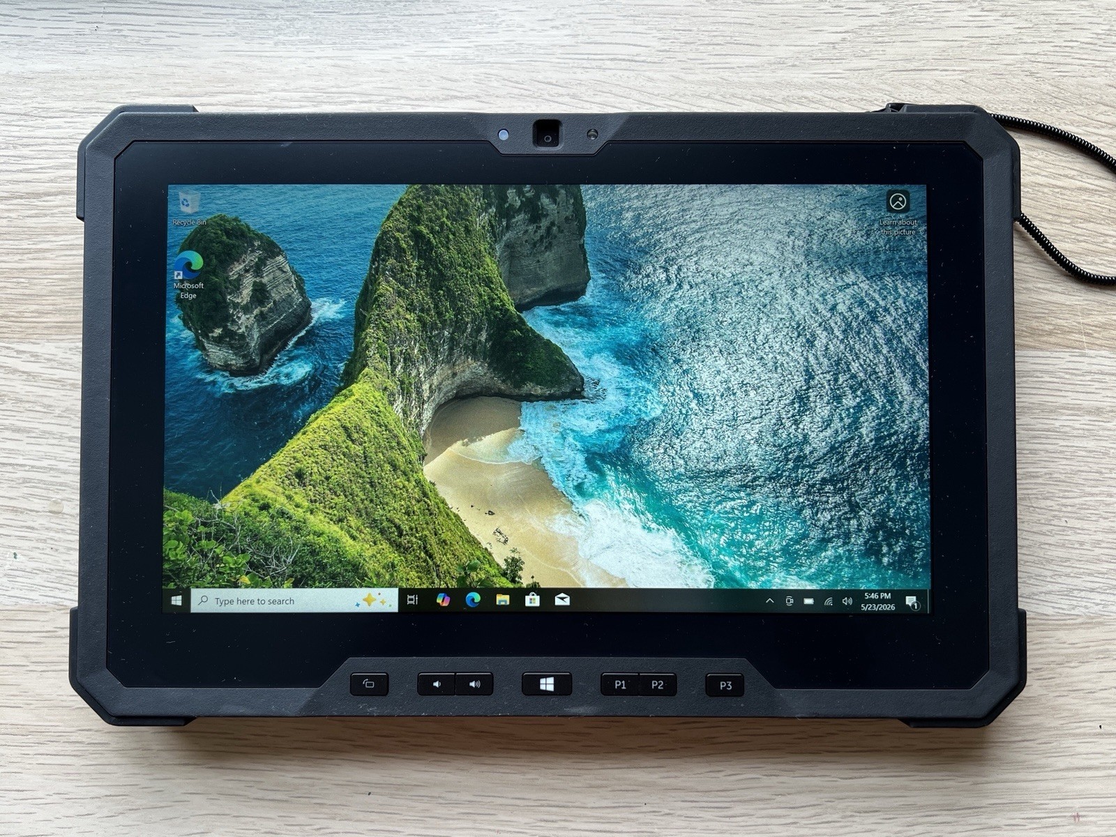 DELL LATITUDE RUGGED EXTREME TABLET LAPTOP 7212 i7-8650U 16GB 256GB 1.9GHZ *READ