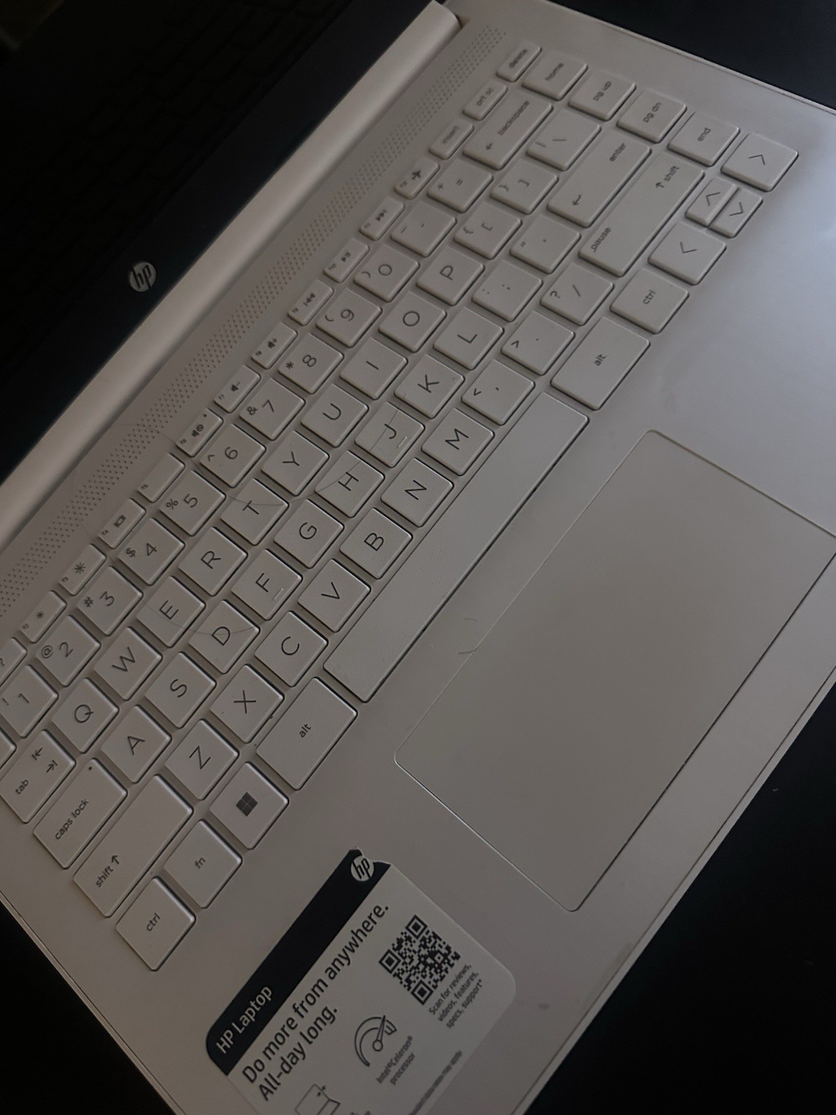 Hp Laptop Model 14-dq0002dx White W/ Charger