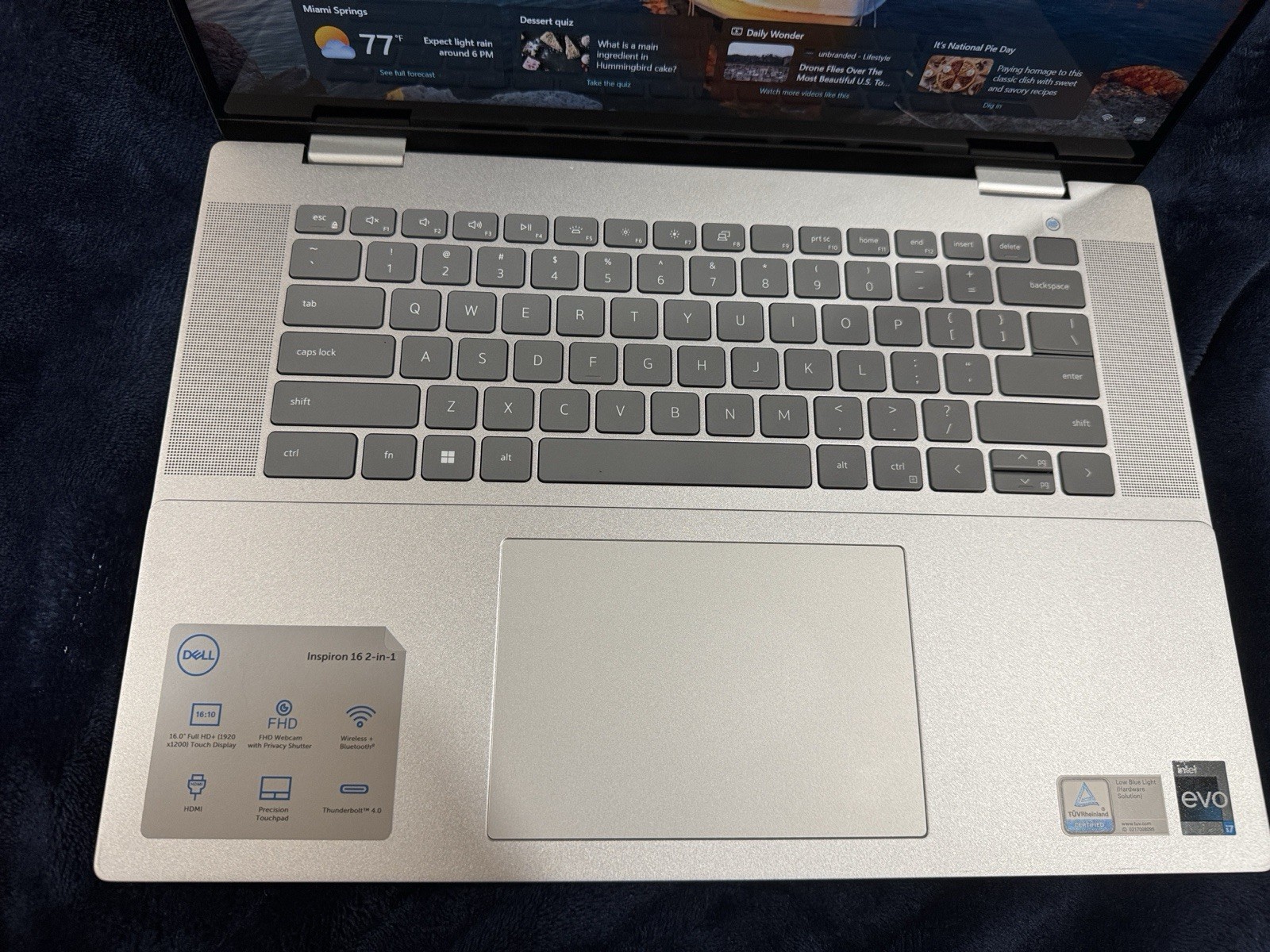 Dell Inspiron 16 2-in-1 Touchscreen Laptop Intel Core i7-1360P 16GB RAM 1TB SSD