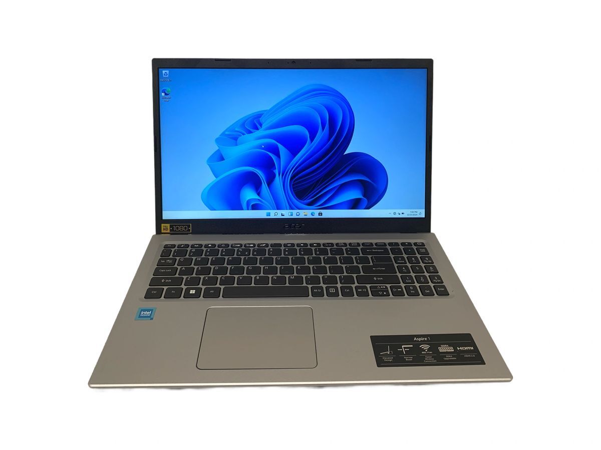 15,6″ Aspire 1 Slim Laptop, 4 GB RAM, 128 GB SSD Storage, Intel Dual-core