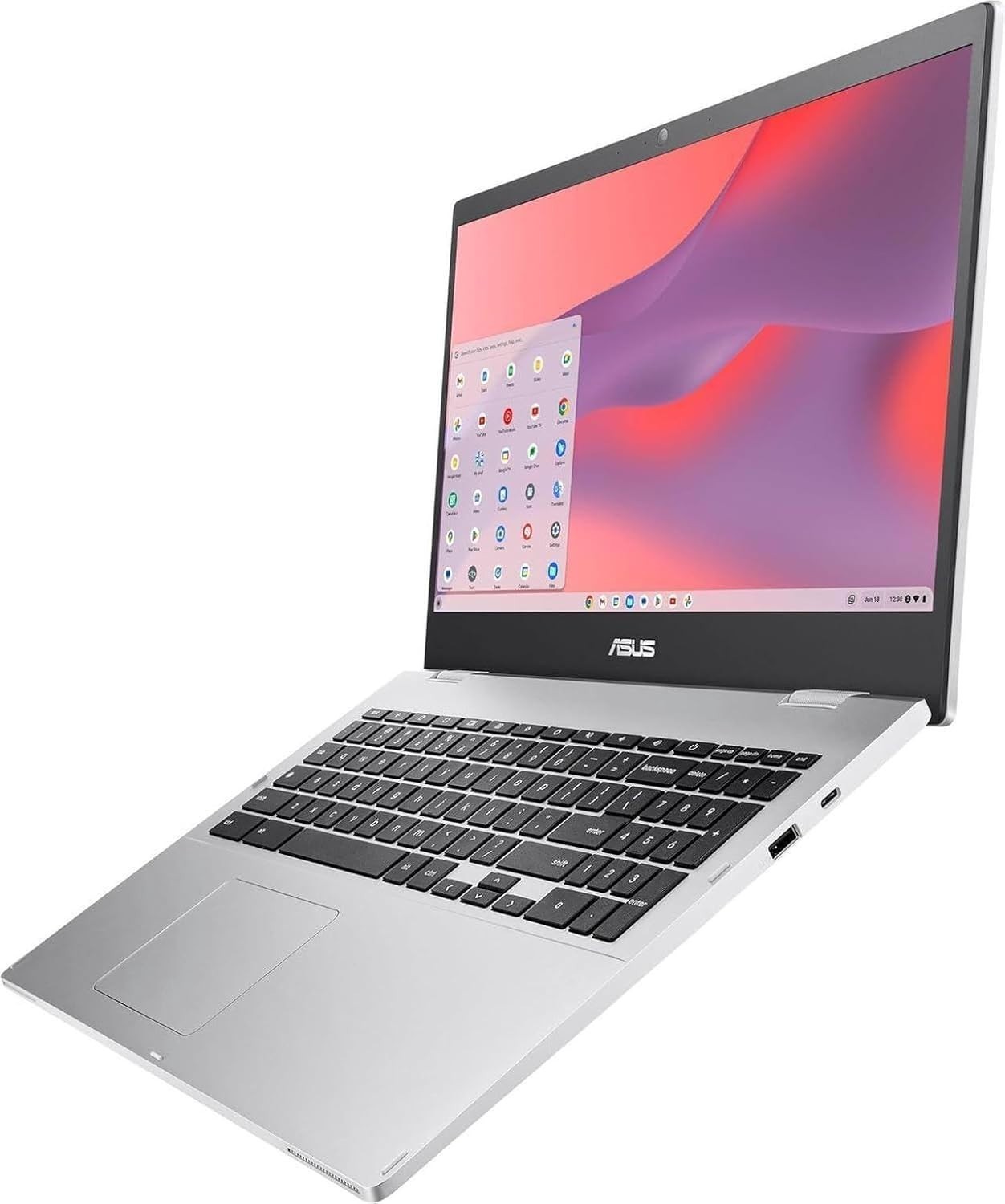 ASUS Chromebook CX1 Laptop, 15.6” FHD (1920 x 1080) LED Display, Intel Celeron N