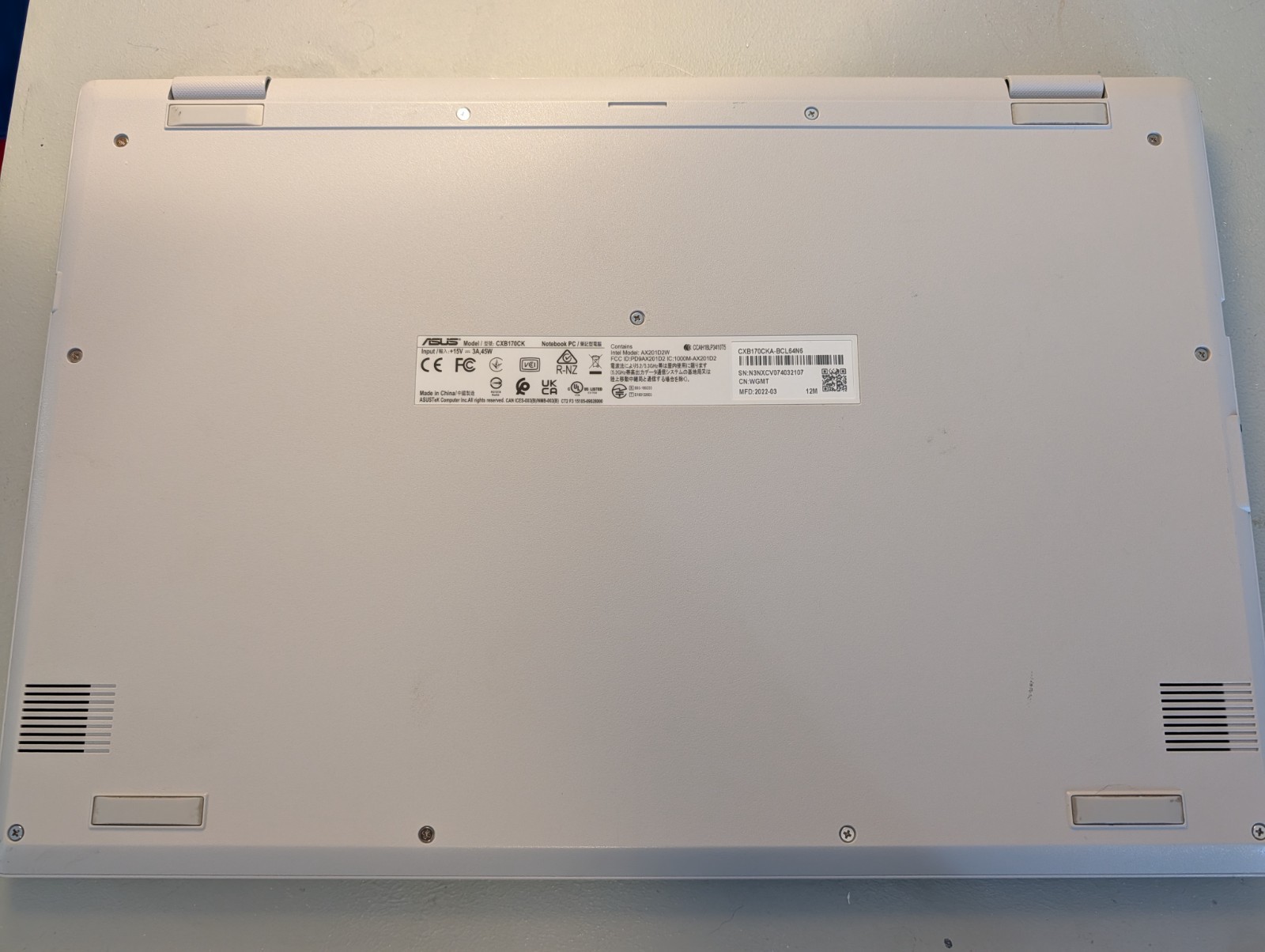 ASUS 17.3″ Chromebook Celeron N4500 CXB170CKA – 4GB Memory – 64GB eMMC – Silver