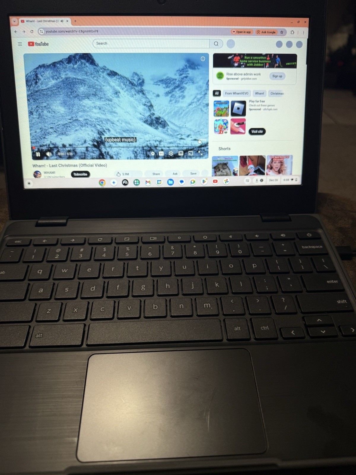 Lenovo Chromebook 11.6″ Laptop Black Wi-Fi Webcam Chrome OS Integrated Graphics