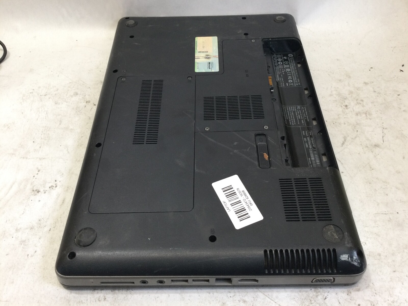 HP G62-a00 NOTEBOOK – INTEL CORE I3 – NO RAM – READ DESCRIPTION – BB !