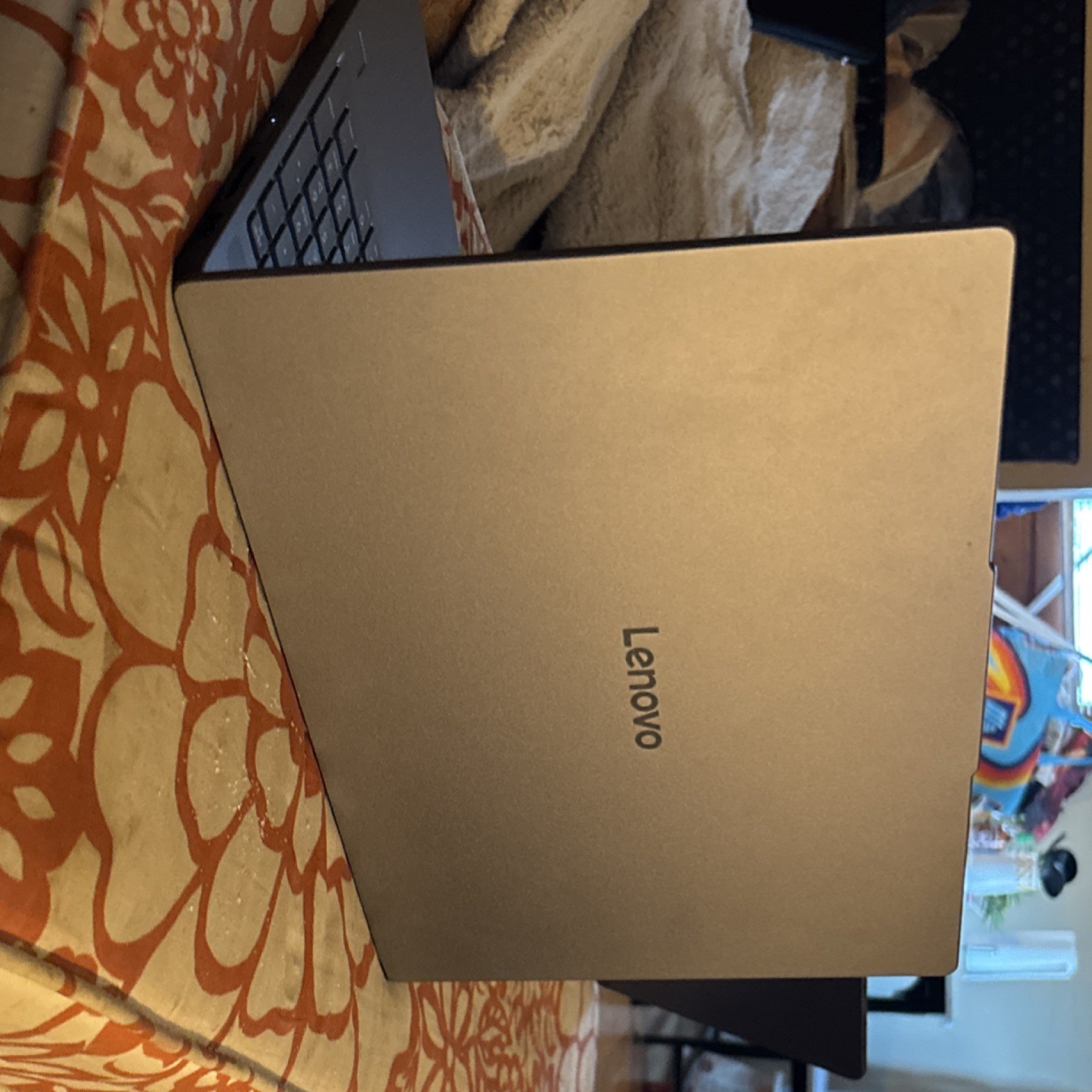 Lenovo Gray Laptop Notebook with Backlit Keyboard