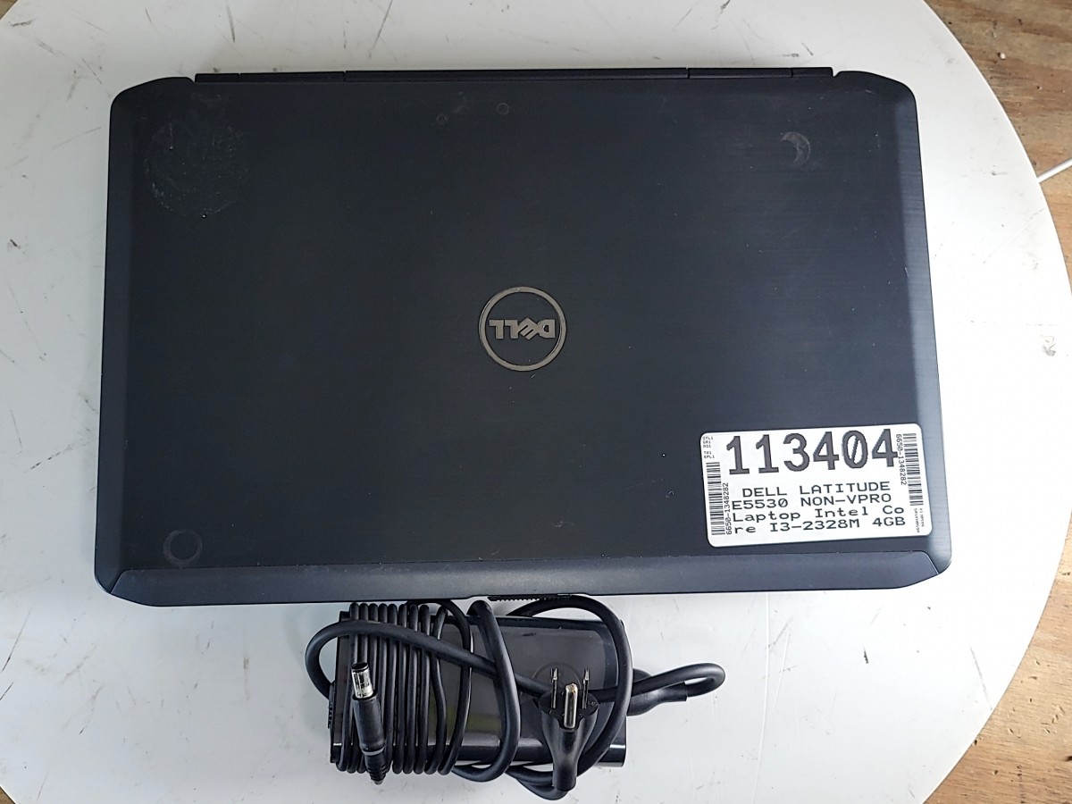 DELL LATITUDE E5530 NON-VPRO Laptop Intel Core I3-2328M 4GB 250GB SEE NOTES