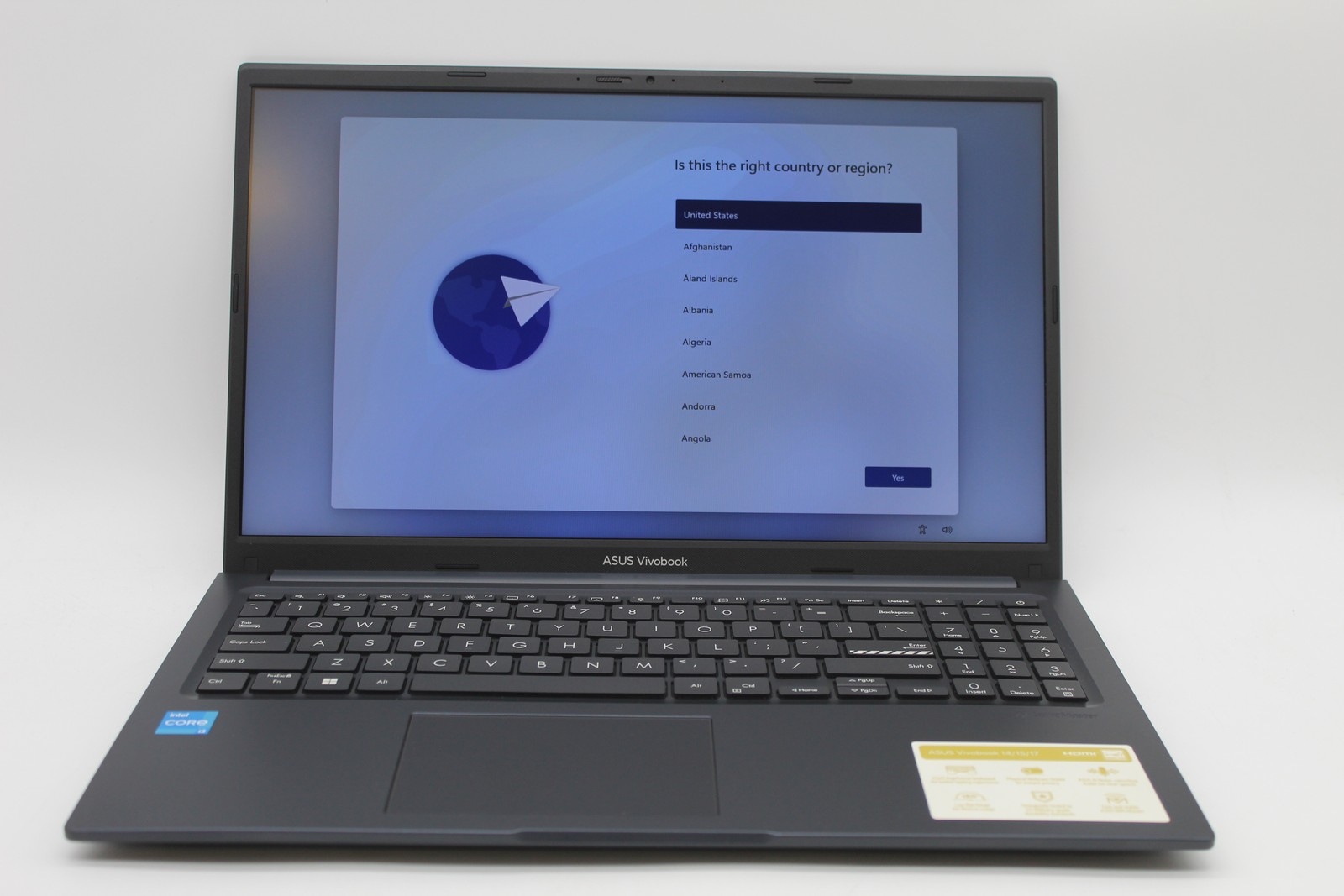 ASUS Vivobook 15 F1504ZA Laptop Intel Core i3-1215U 8GB 256GB SSD PC1733058