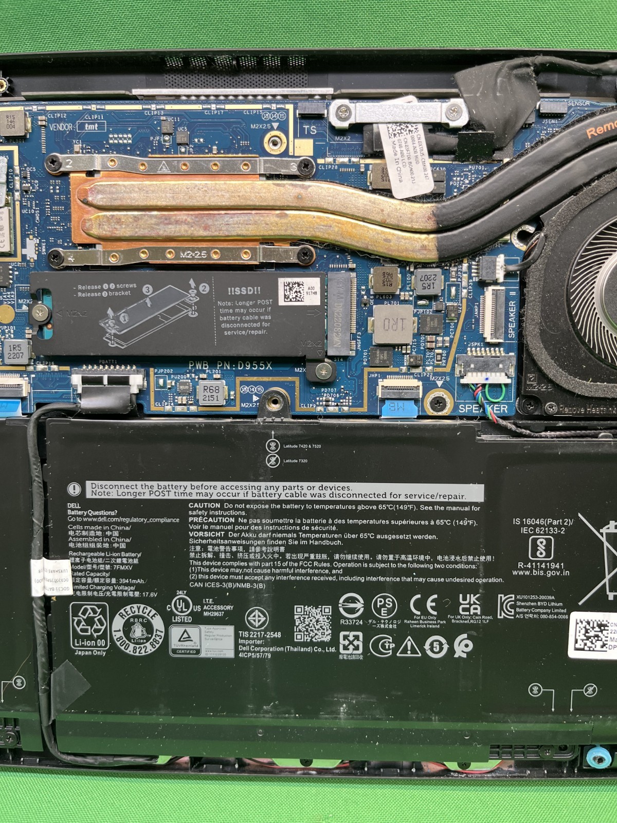 *AS IS-READ* Dell Latitude 7320 Core i5-1135G7 @2.40GHz/8GB RAM/256GB SSD