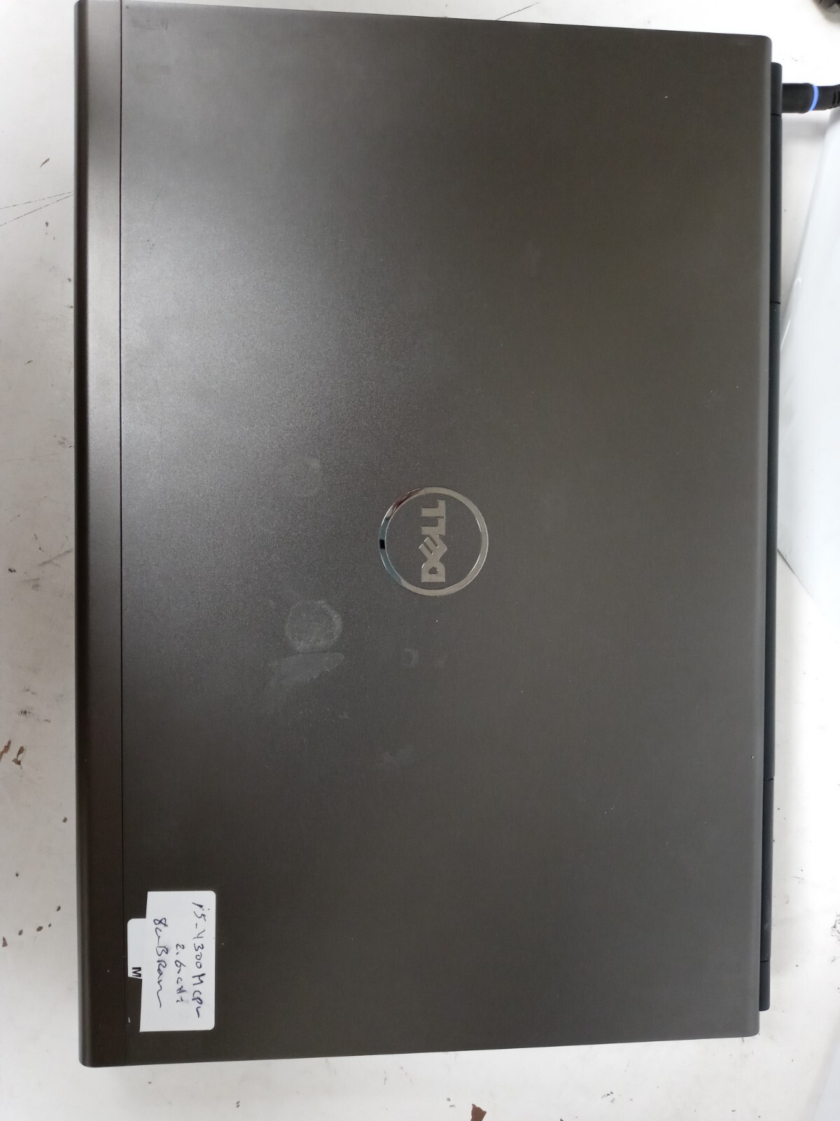 Dell Precision M4800 15.6″ FHD Laptop i5-4300 2.6GHz 8GB RAM 0GB HDD NO OS/adate