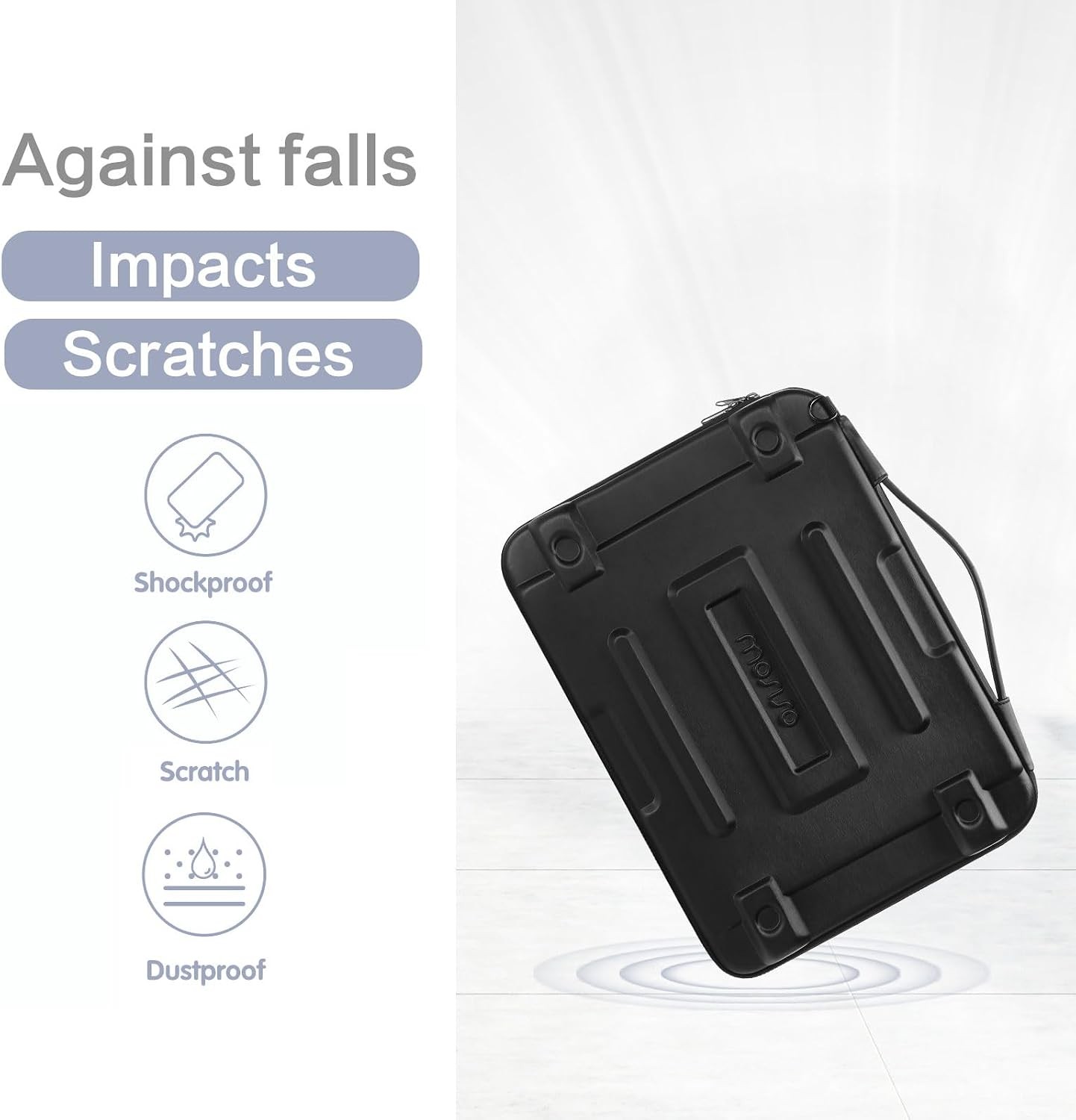 Hard Shell Laptop Case Sleeve, Abstract Geometric Waterproof Carrying Case Bag