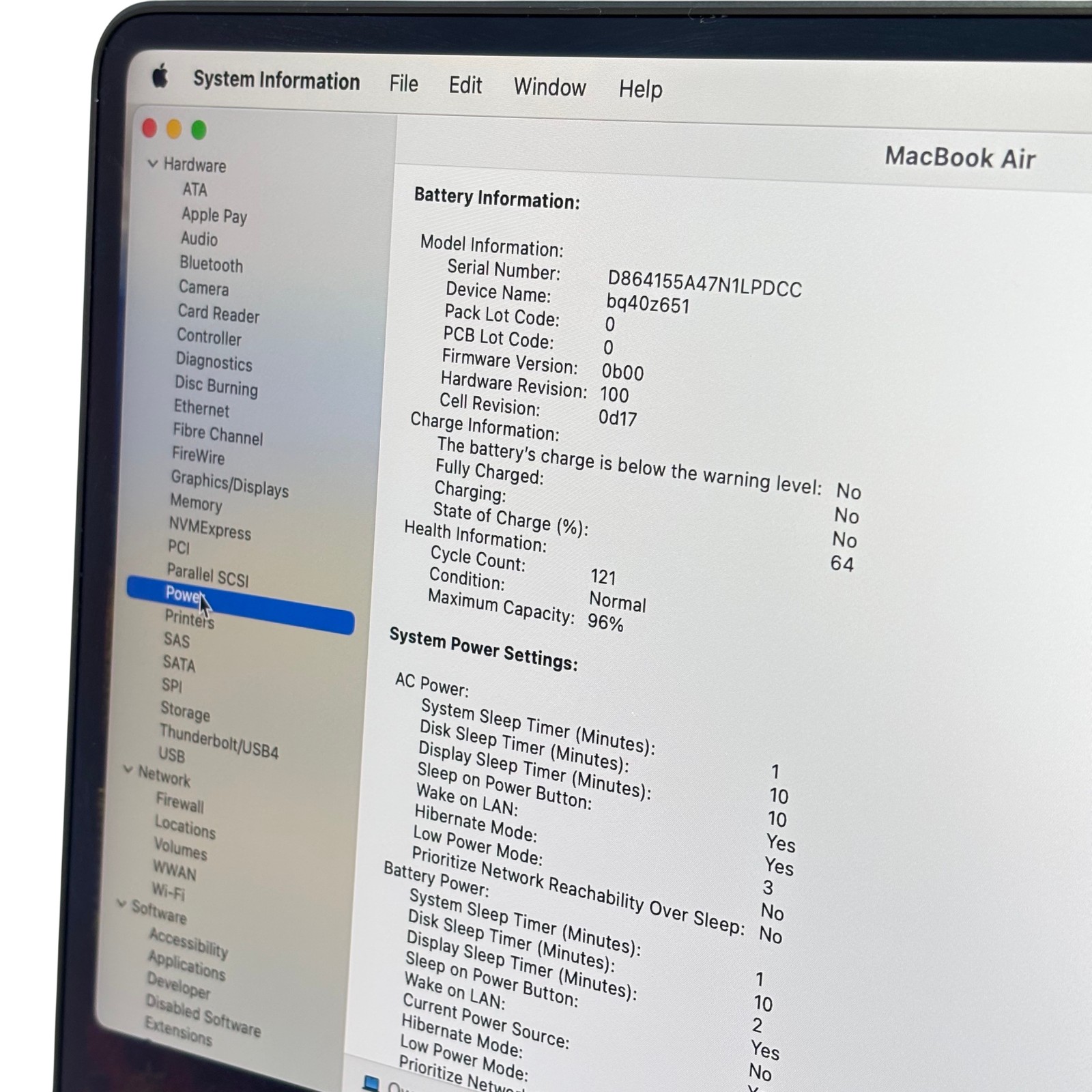 Apple MacBook Air (2024) MRYU3LL/A M3 4.05GHz 8GB RAM 256GB SSD 15.3” Midnight