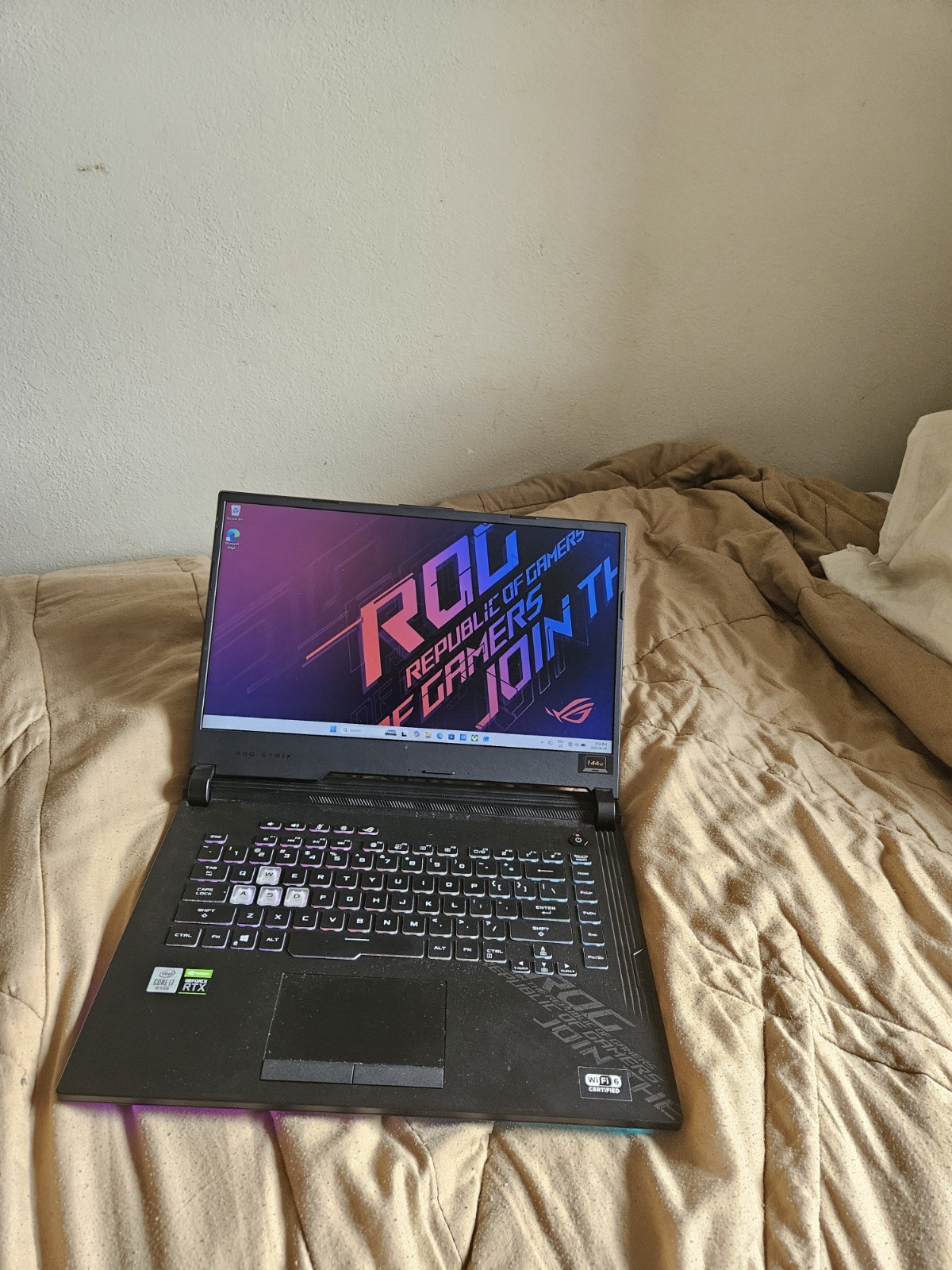 ASUS ROG Strix G15 15.6″ 144Hz Gaming Laptop i7 10th Gen RTX 2070 16GB 512GB