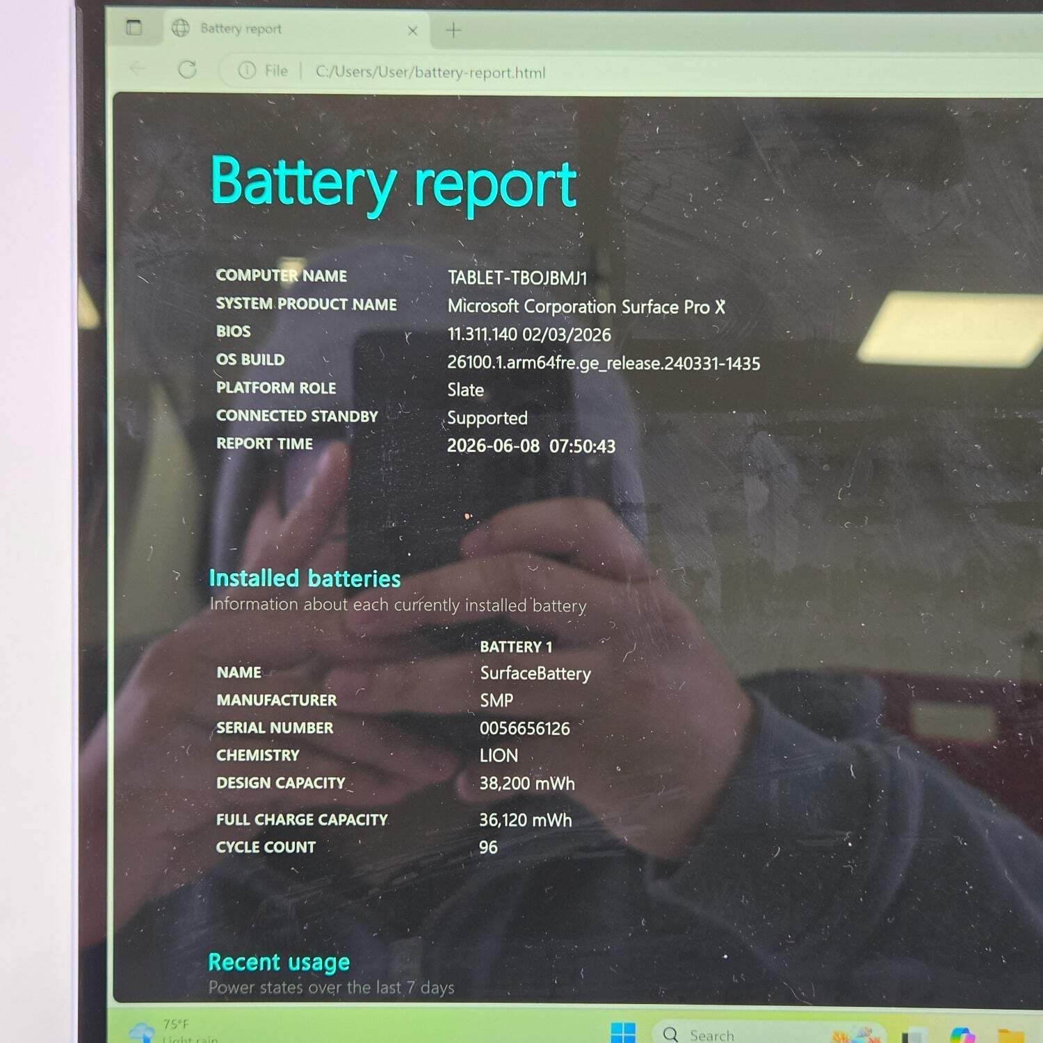 Microsoft Surface Pro X 2010 13″ Microsoft SQ2 3.1GHz 16GB RAM 1TB SSD