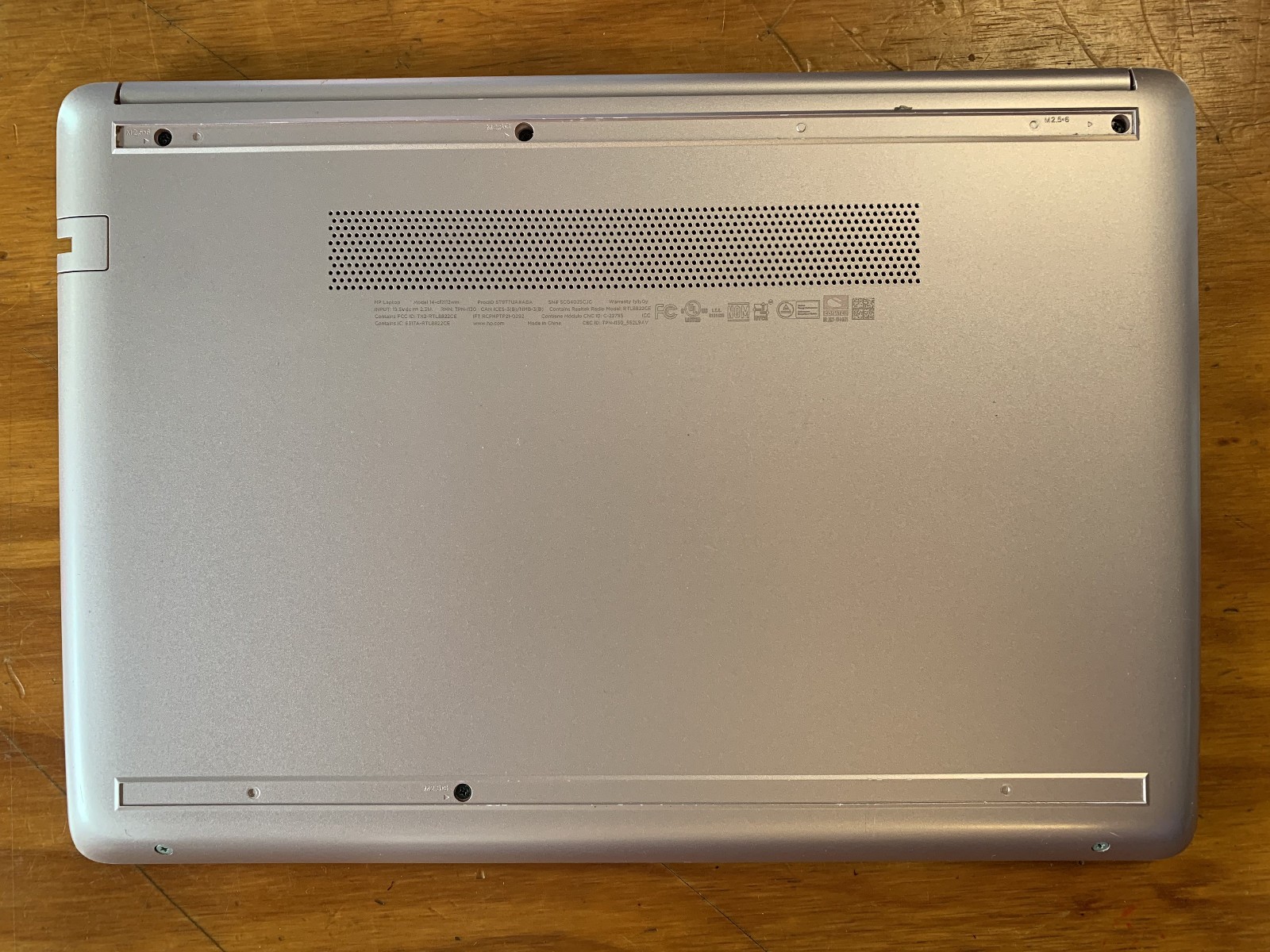 Hp Laptop 14-cf2112wm Windows 11 Intel N4120 1.10 Ghz 4GB RAM 58 GB EMMC