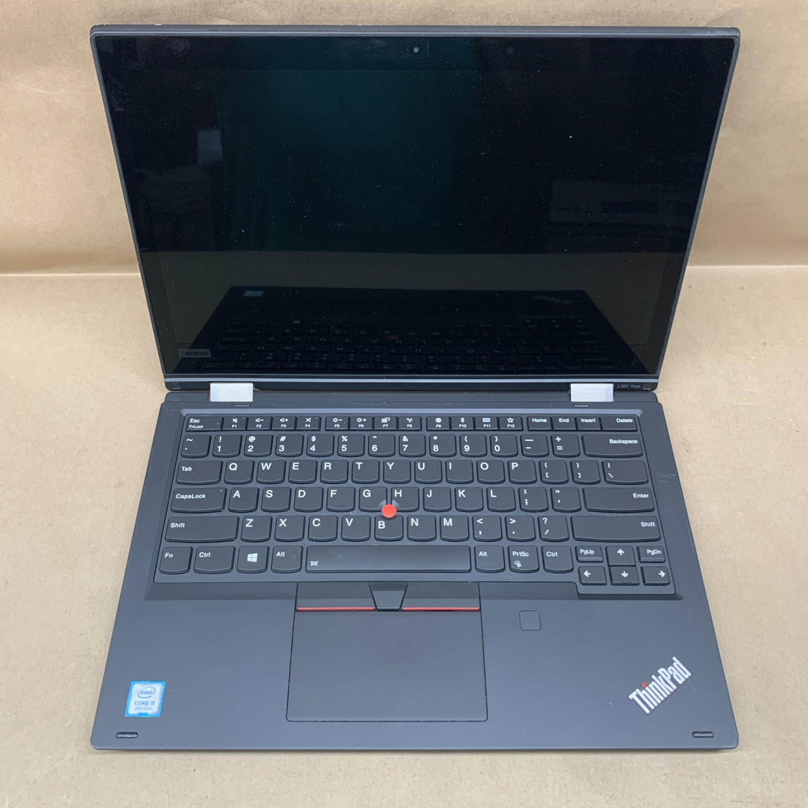 Lenovo Thinkpad L380 Yoga, Intel Core i5-8250U @ 1.6GHz, No RAM, No SSD/OS