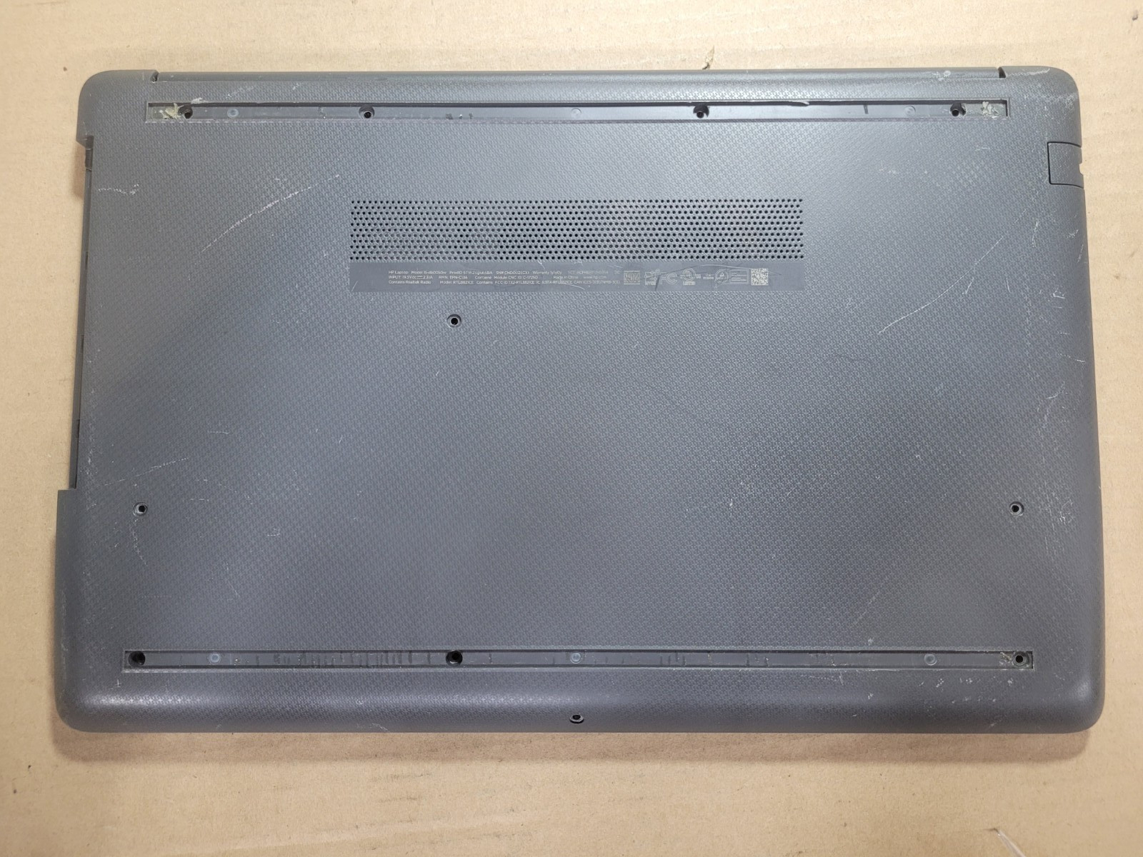 Hp model 15-db0050nr w/AMD A4-9125, 4GB RAM Laptop for Parts/Repair #0023