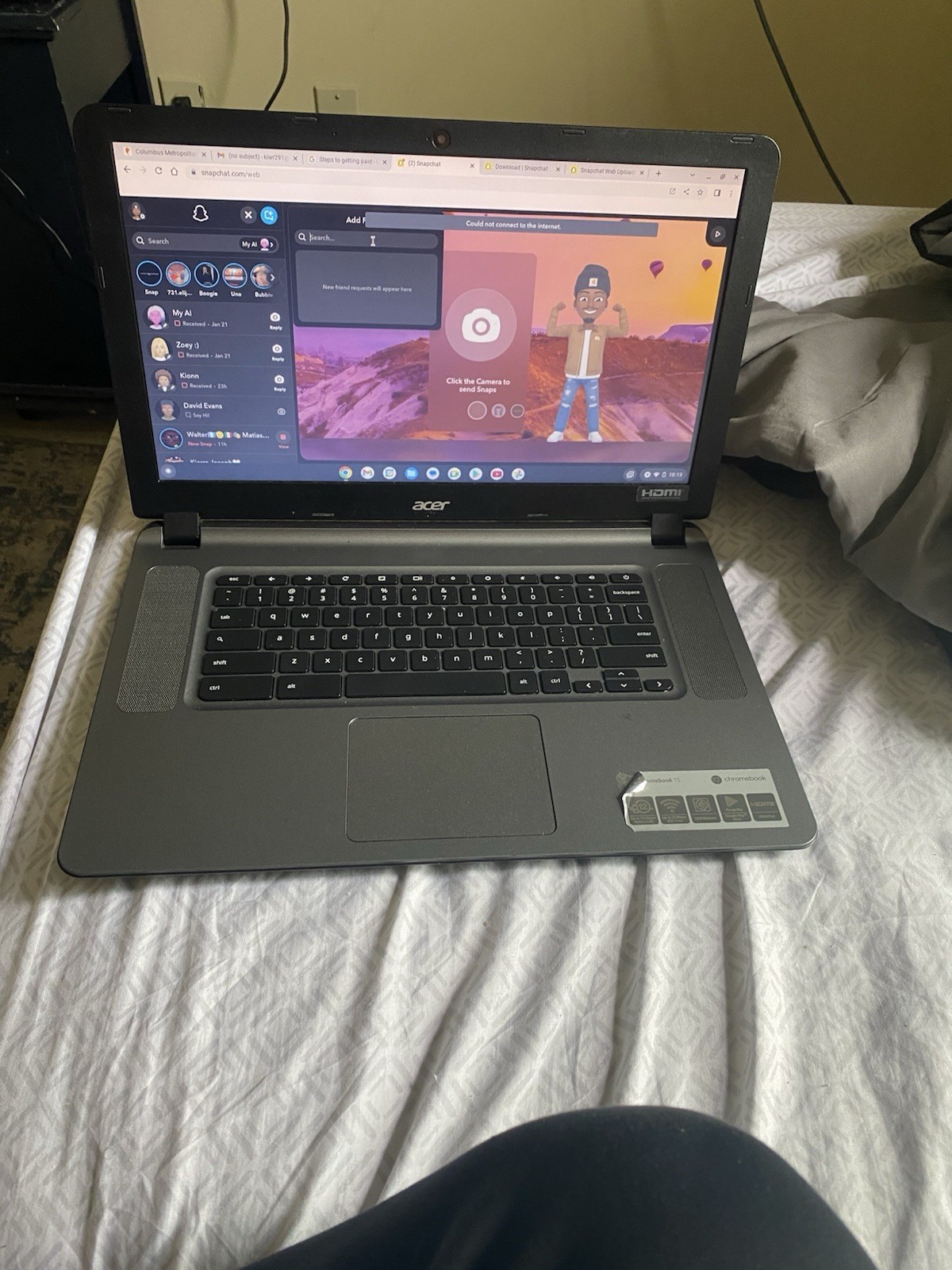 Acer Chromebook Laptop 15 CB3-532-C8DF, Intel Celeron N3060 15.6″ 4GB 16GB SSD