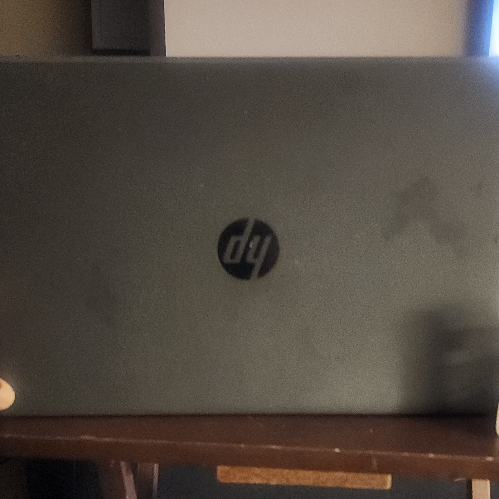HP Black Notebook Laptop Portable Computer Sleek Design Lightweight Stylish