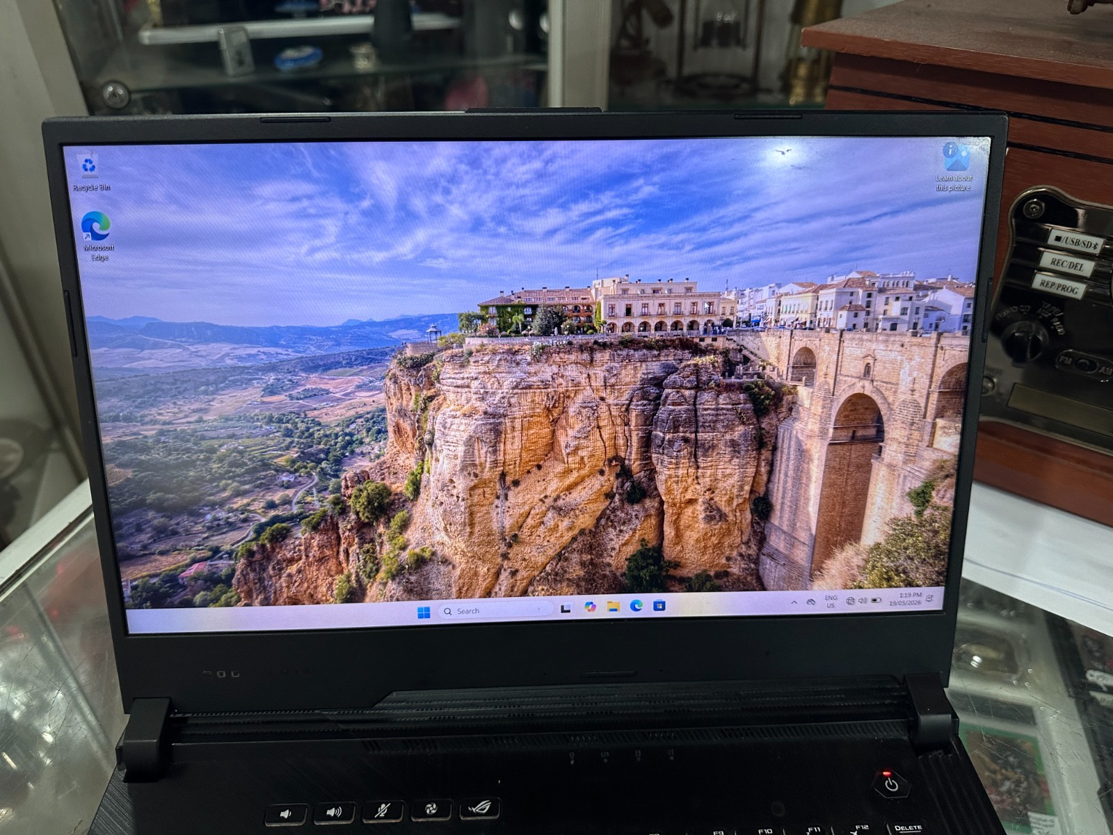 ASUS ROG STRIX G531GT / WINDOWS 11 HOME , 512GB SSD , 8 GB RAM 9TH GEN I7-9750H