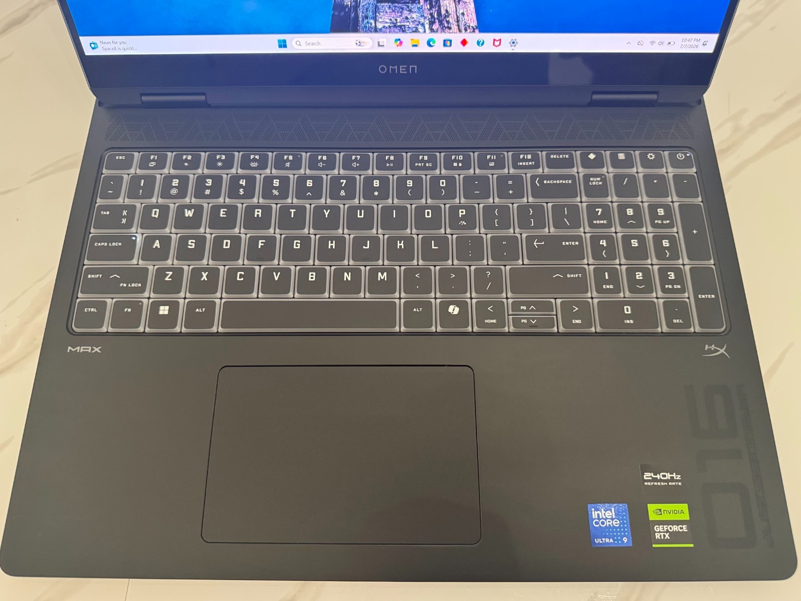 HP Omen Max 16 OLED 240Hz Core Ultra 9 275HX 2.7GHz 32GB RAM 2TB SSD RTX 5080