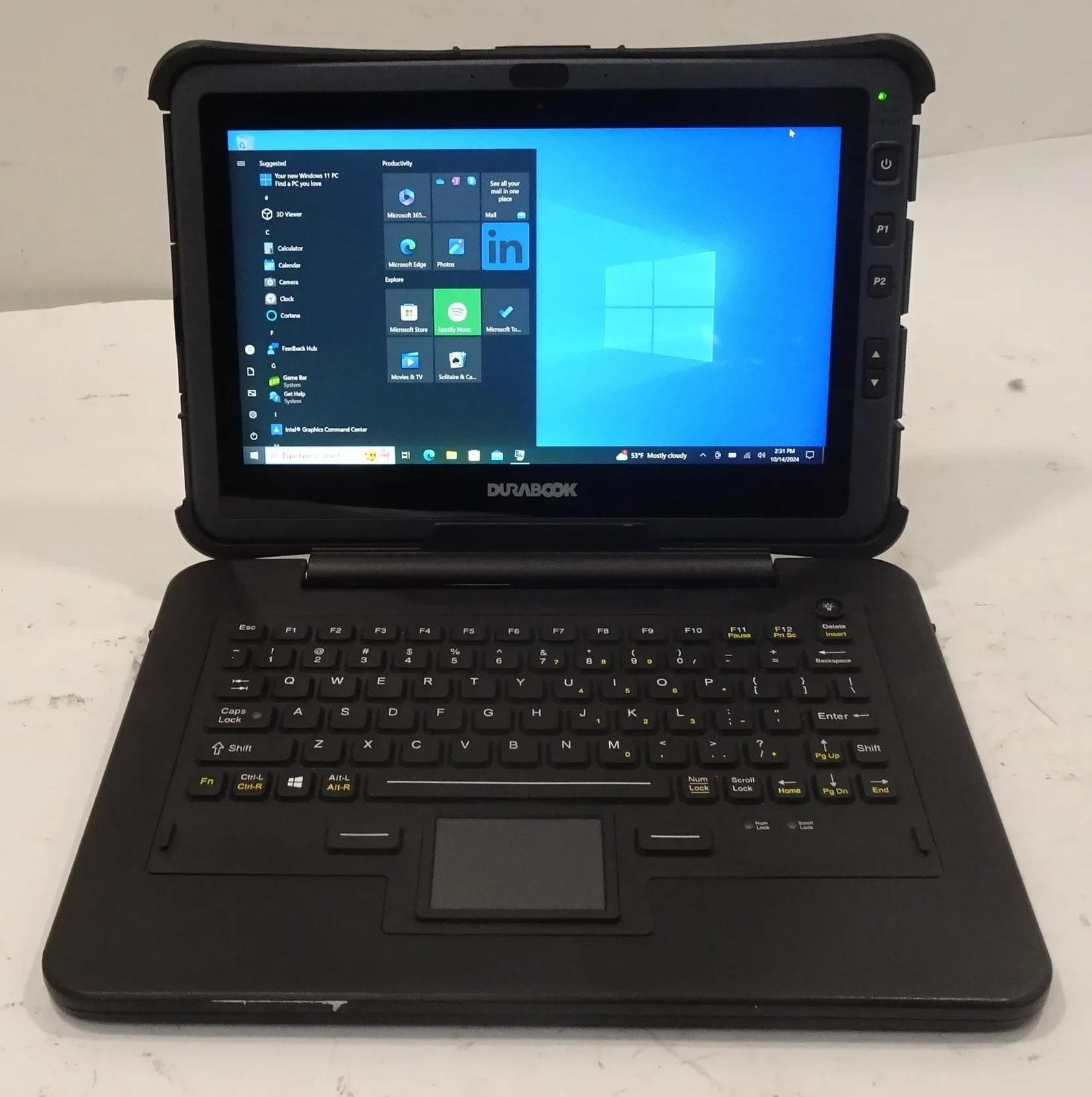 DURABOOK U11 Rugged 11.6″ Core i5-7Y54 1.20GHz 16GB 256GB Touch