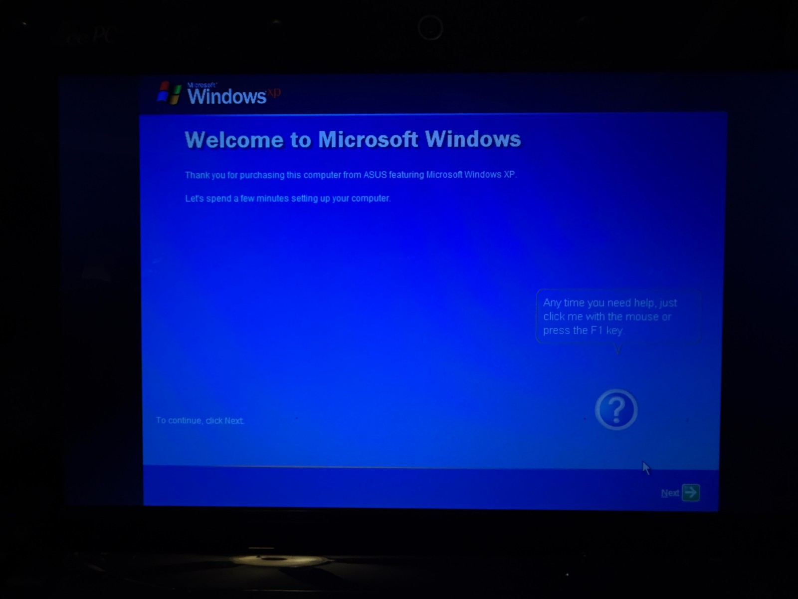 ASUS Eee PC 1005HAB The OG Netbook Laptop Computer Windows XP Home PC