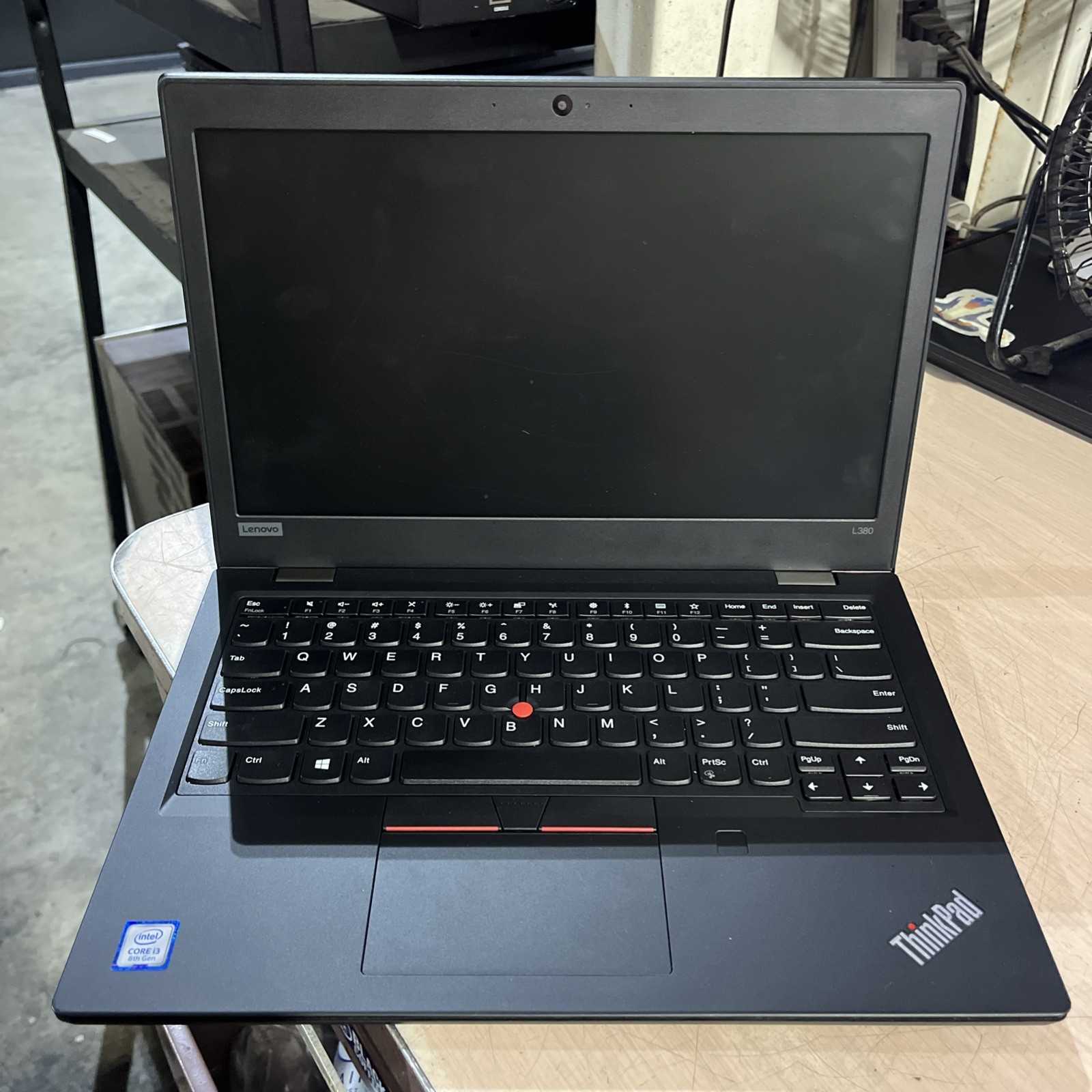 LENOVO THINKPAD L380 INTEL CORE I3-8130U 2.20GHZ 8GB RAM NO HD