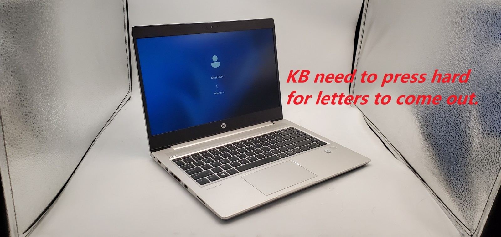 HP ProBook 440 G7 Laptop Intel Core i5-10th Gen 8GB RAM 128GB SSD KB incensensit