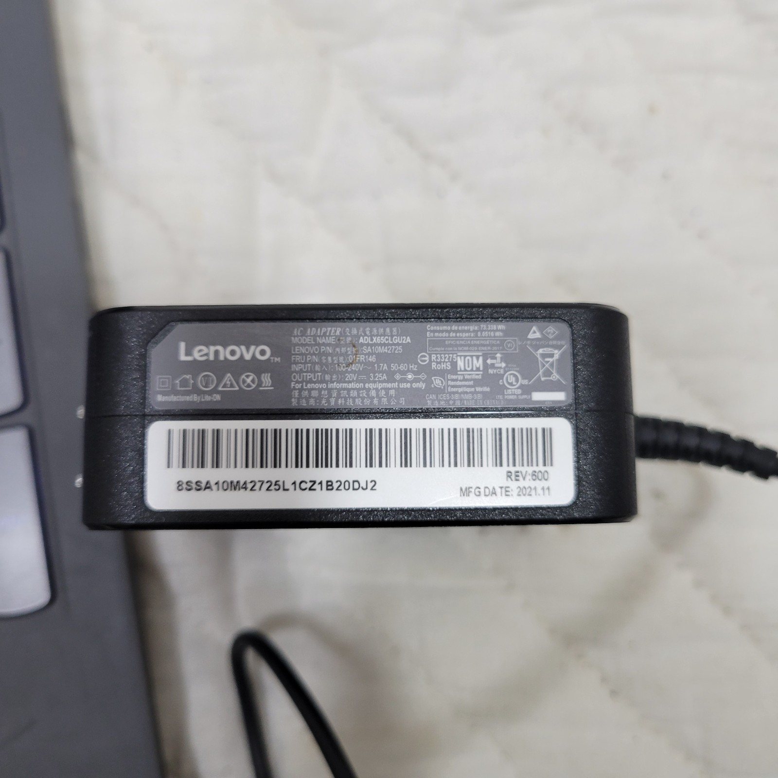 Lenovo IdeaPad 3 15ITL6 15.6″ i5-1135G7 2.4GHz 8GB RAM 512GB SSD With AC Win 11