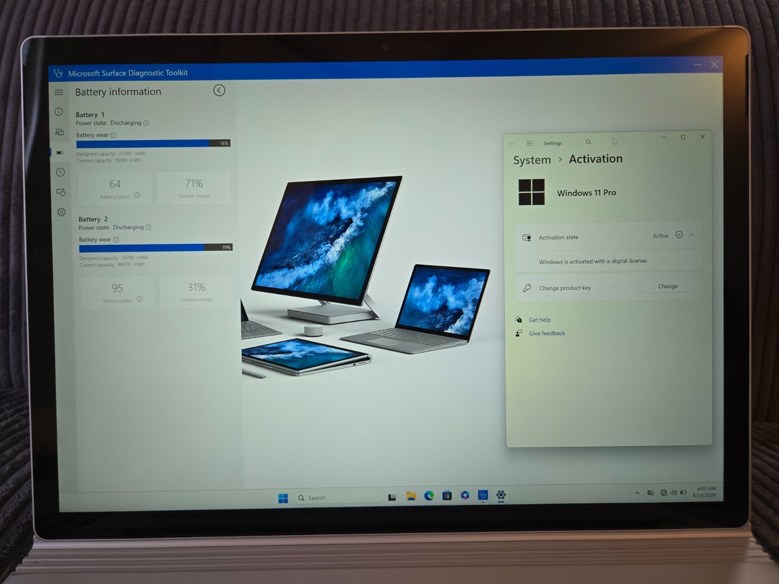 Microsoft Surface Book 3 15″ (256GB SSD, Intel i7-1065G7 GTX 1660 Ti 16GB RAM)