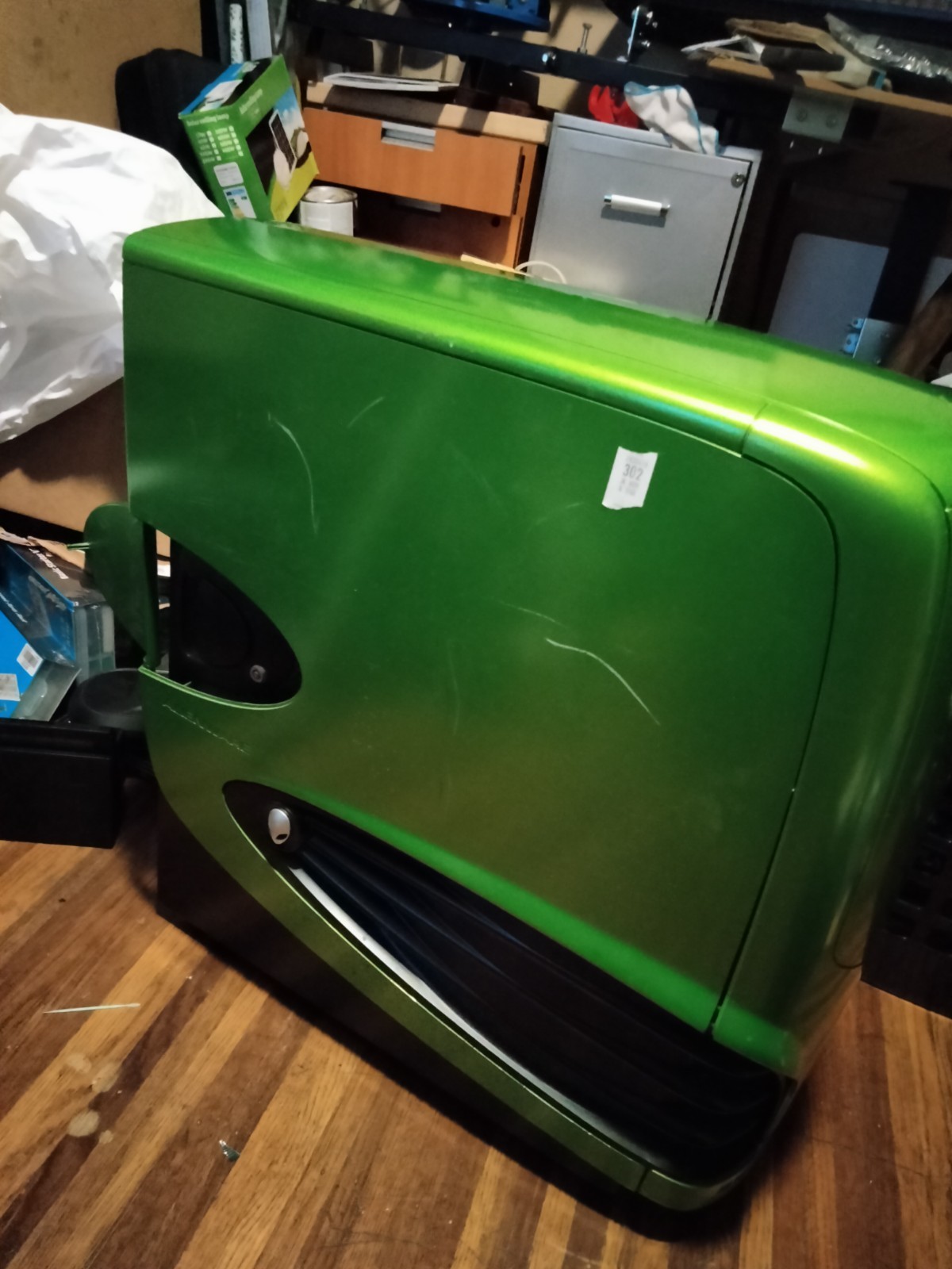 Vintage Pre Dell Alienware Area51 Cyborg Green PC Rare 2003!