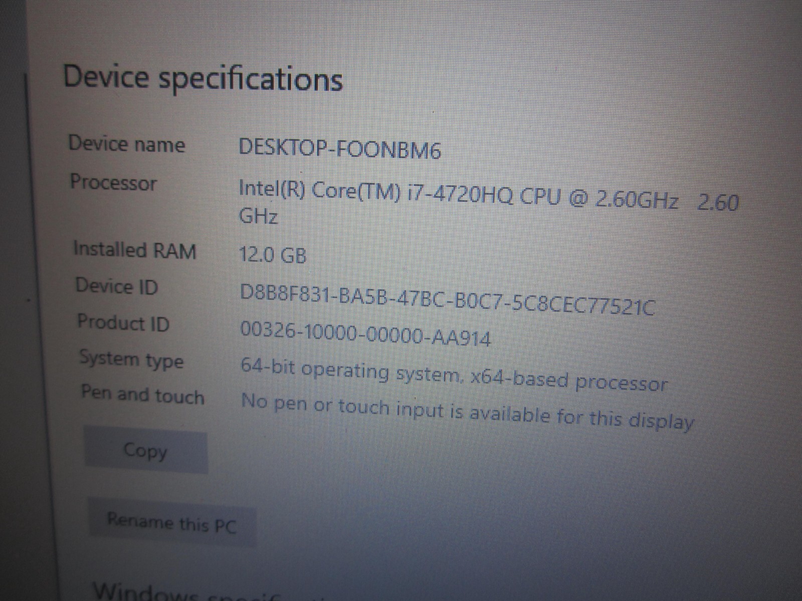 MSI GE70 2QE APACHE PRO MS-1759 Laptop 12GBRAM 1TBHD GOOD SCREEN NoCORD – WORKS