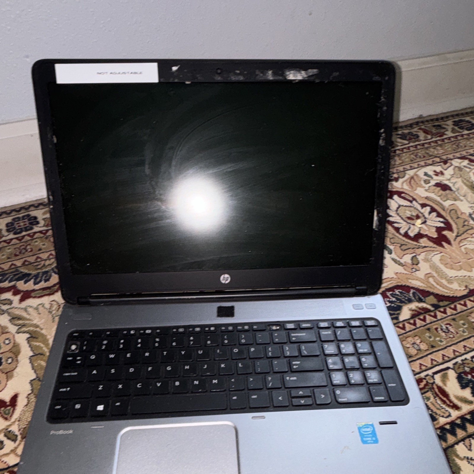 HP ProBook 15.6in Laptop Intel i5 4th Gen 8GB 500GB HDD Wi-Fi Webcam