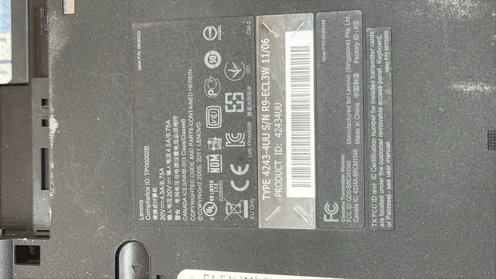 Lenovo ThinkPad T520 T450 E14 Intel AMD Processor Laptop No HDD Lot of 3