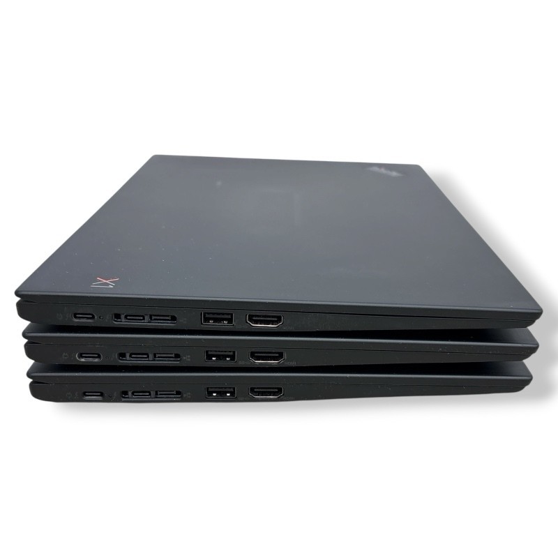 3x Lenovo ThinkPad X1 Carbon Gen 6 i5-8350U 1.70GHz 8GB 256GB No OS Laptop (Lot)