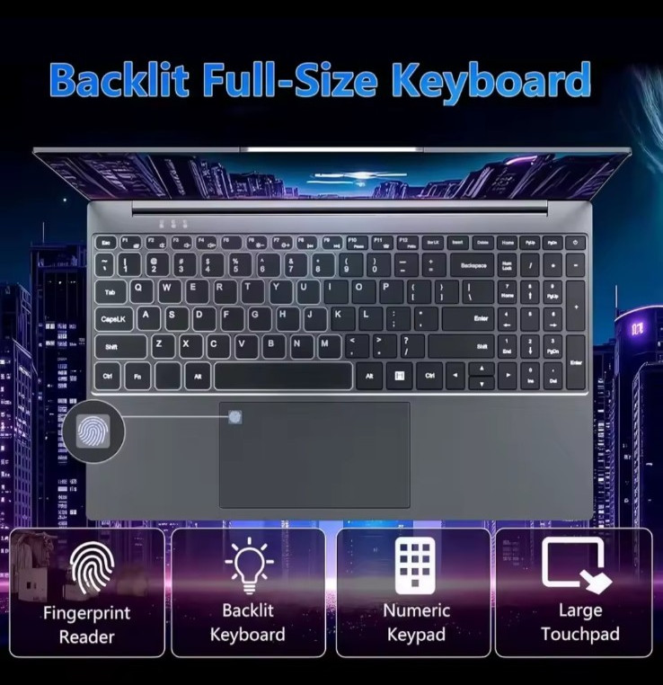 2026 Intel Core i9-10980HK Laptop 16GB RAM 2TB SSD 15.6″ FHD Win 11 Pro