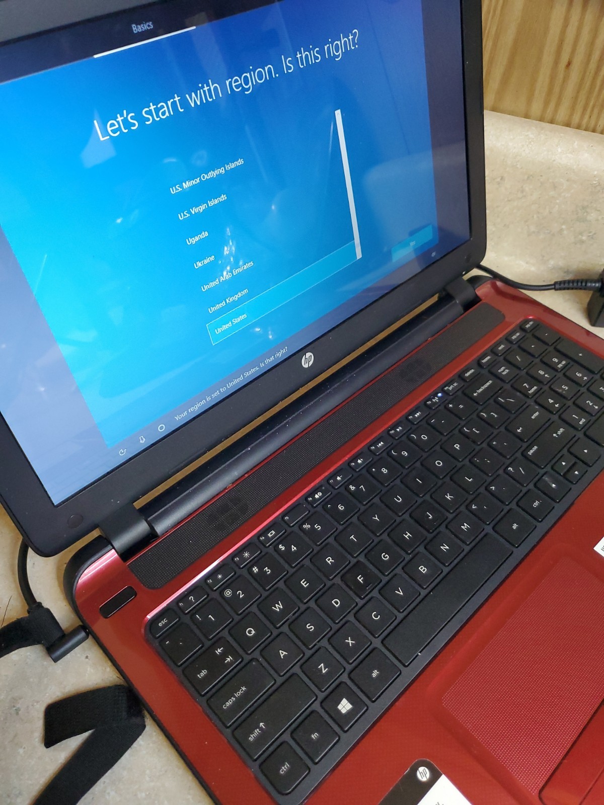 “HP 15.6” Laptop Pentium N3540 4GB 500GB HDD – Bad Battery – Works Plugged In”