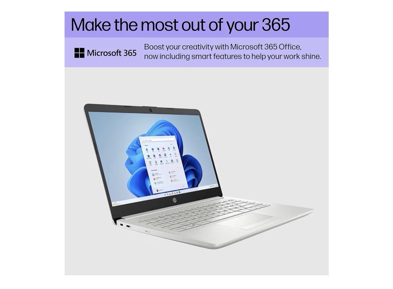 HP Portable Laptop, Student and Business, 14″ HD Display, Intel Quad-Core N4120,