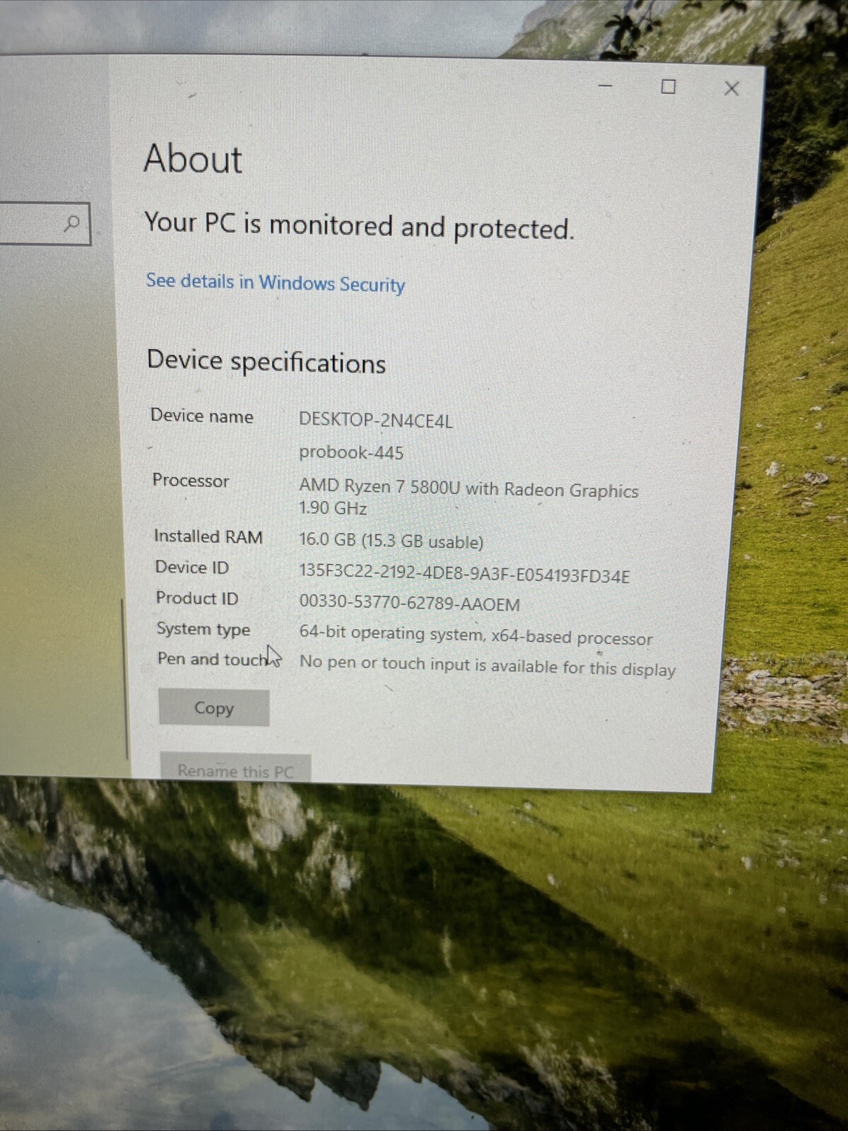 [TRADE] HP ProBook 455 G8 15.6″ (upgraded ram, storage, trade for Macbk)