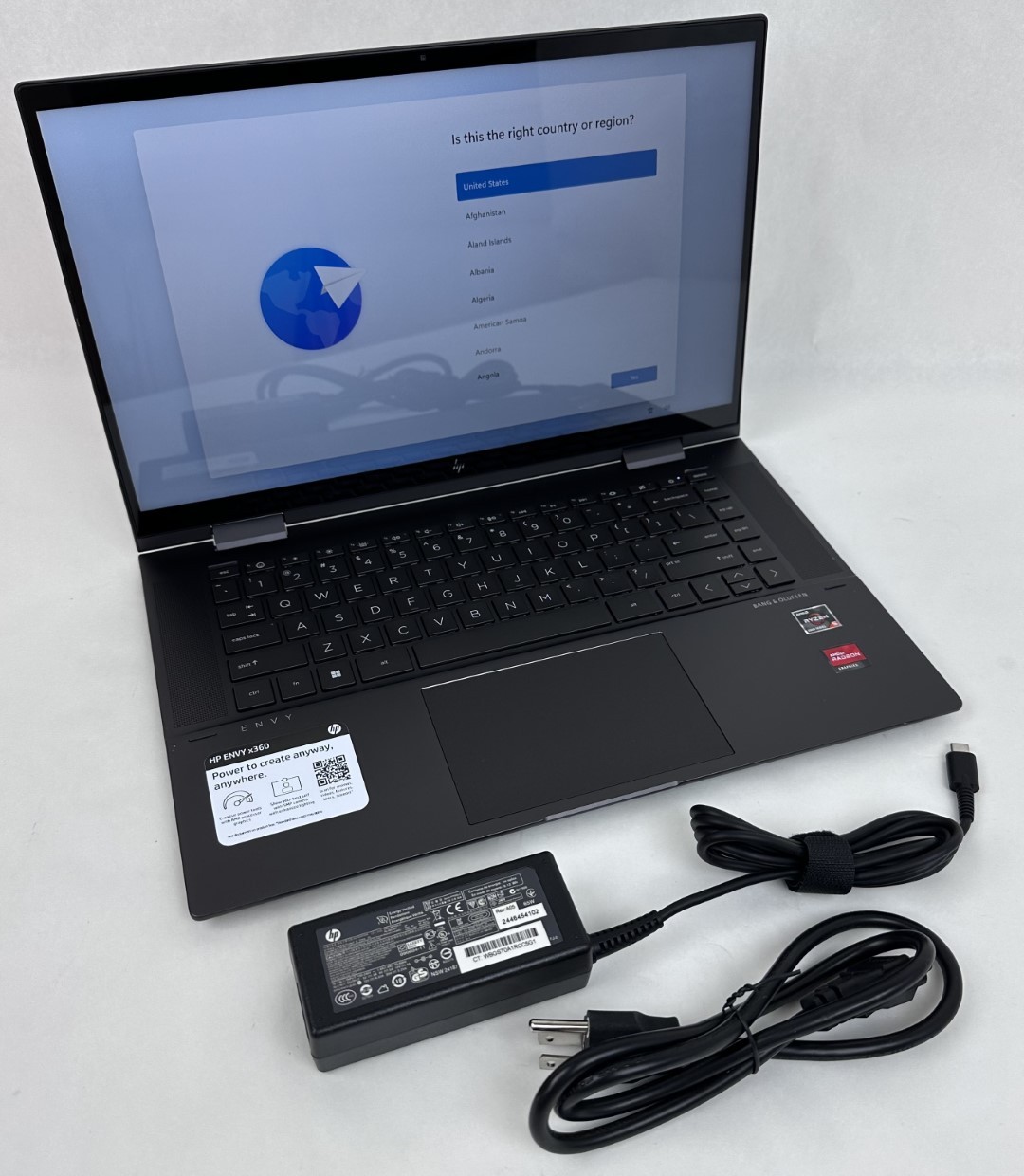 HP ENVY x360 15-ey0013DX 15.6″ FHD Touch Ryzen 5 5625U 8GB 256GB SSD 2in1 W11H