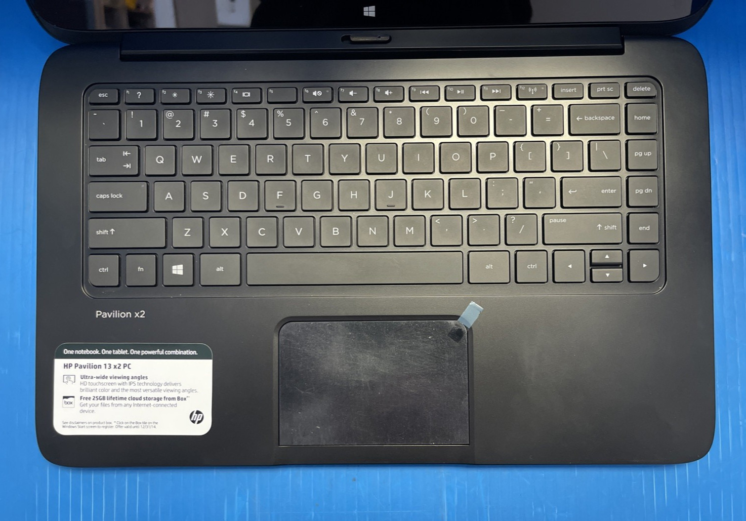 HP Pavilion X2 10-N113DX 10.1″ Intel Atom X5-Z8300, notebook PC