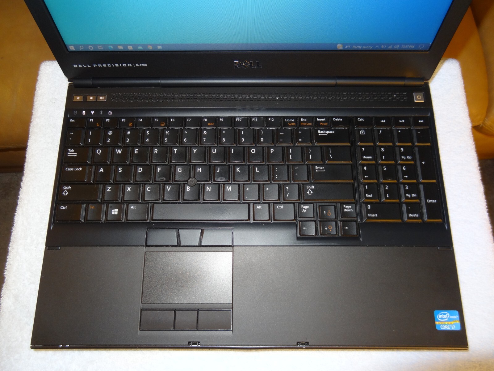 Dell Precision M4700 Laptop Computer +NEW Bat -15.6″Screen -Windows10 -256GB SSD